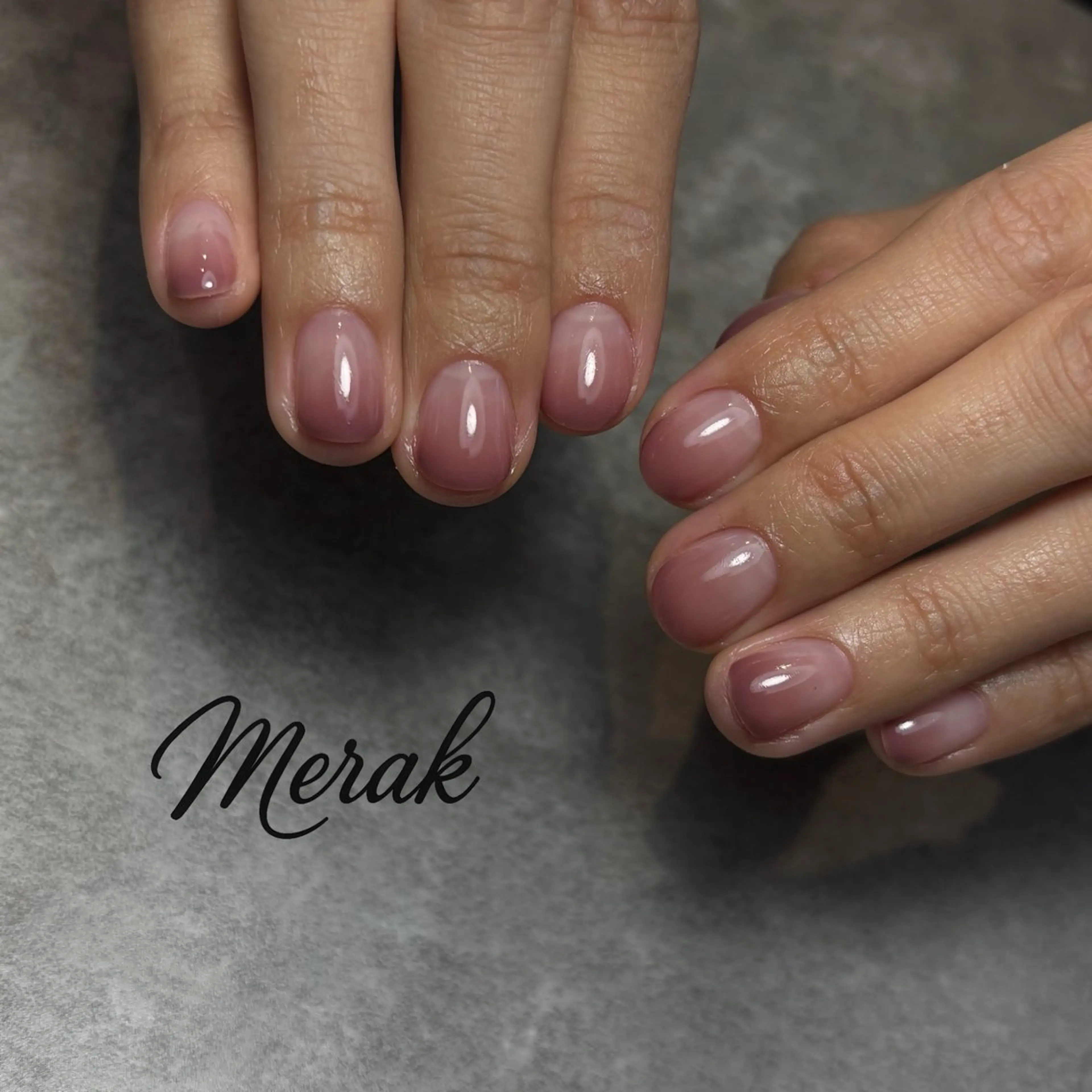 ネイル ハンドネイル nagaoフィルイン パラジェル長さだしのネイルデザイン