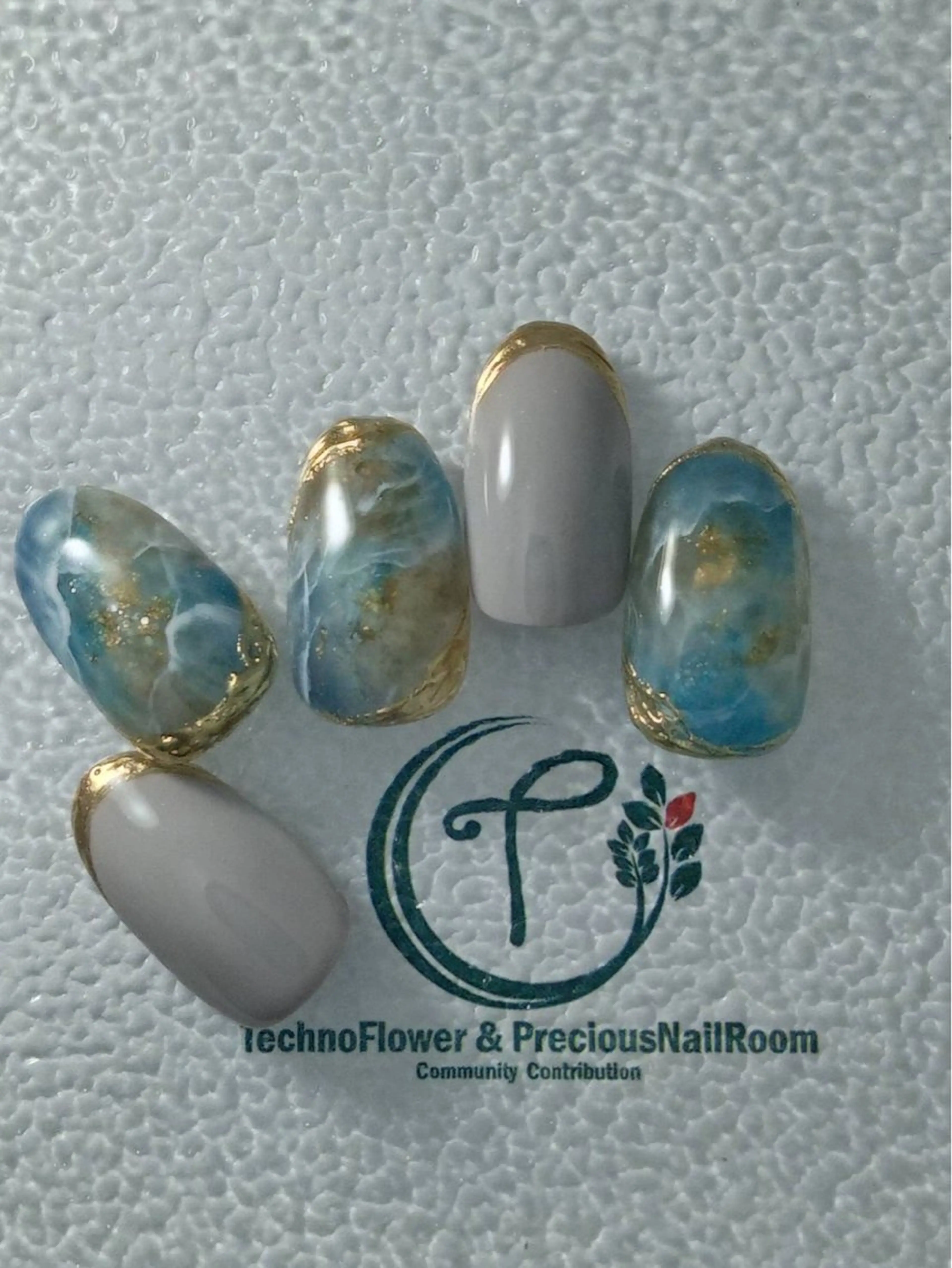 ネイル フラワーネイル precious nail room所属・precious nail  roomのネイルデザイン