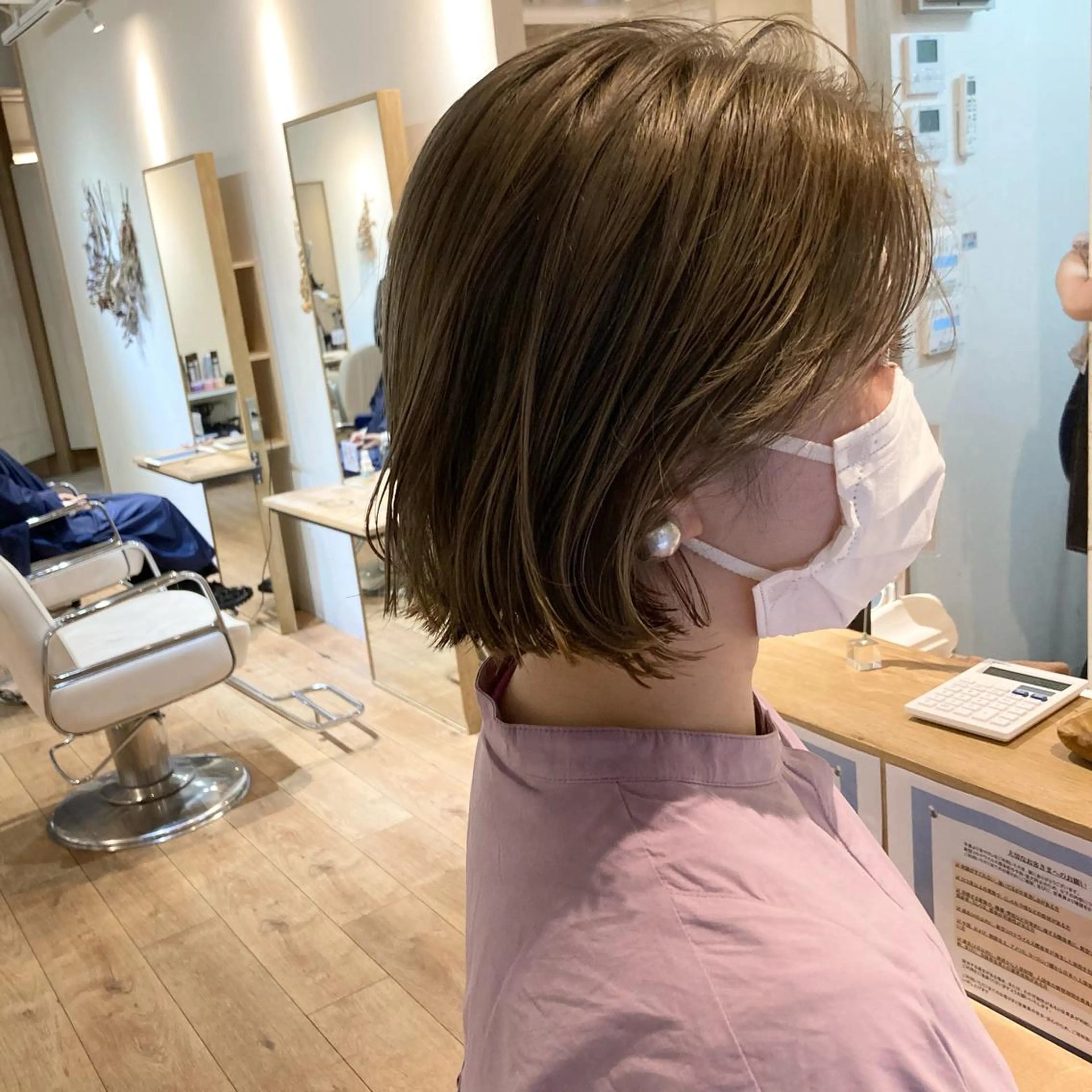 【人気No.1🥰🥇🧡】カット＋艶髪カラー＋oggiotto トリートメント❤️¥6,500の写真