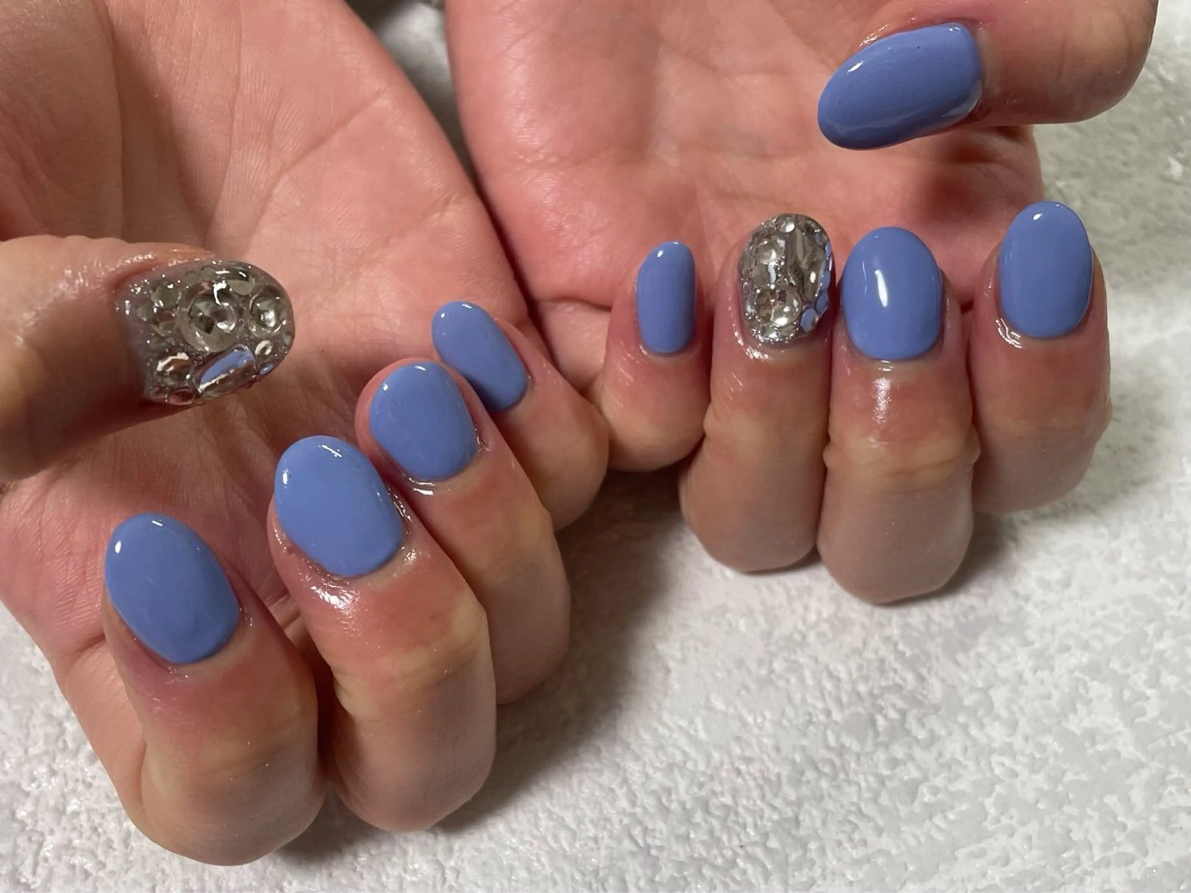 ネイル オーロラネイル フットネイル フレンチネイル ジェルネイル 韓国ネイル ハンドネイル kiki nail 二子玉川のネイルデザイン