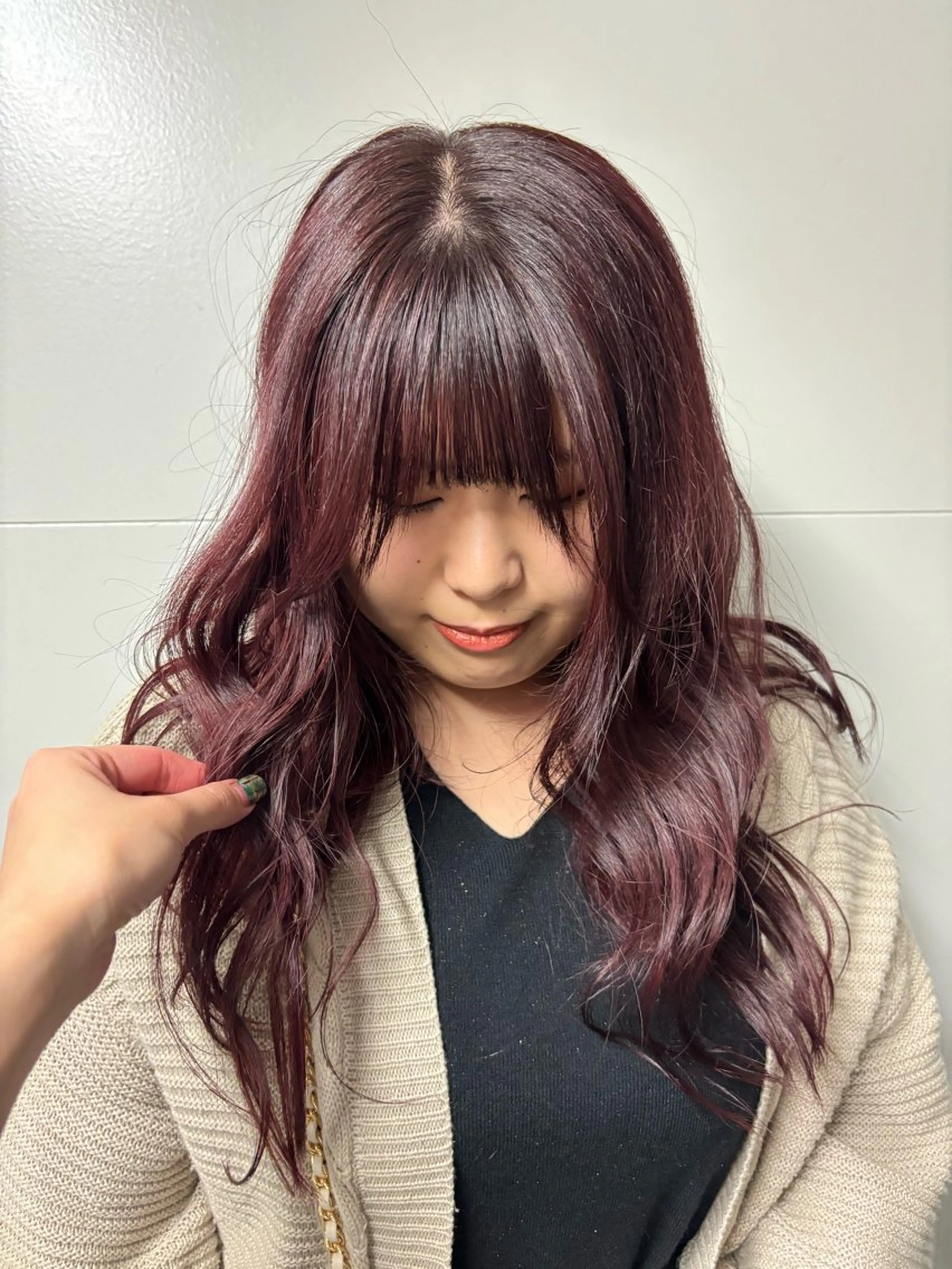 カラー 抜け感レイヤー🎶 ハイトーン/りりのヘアスタイル