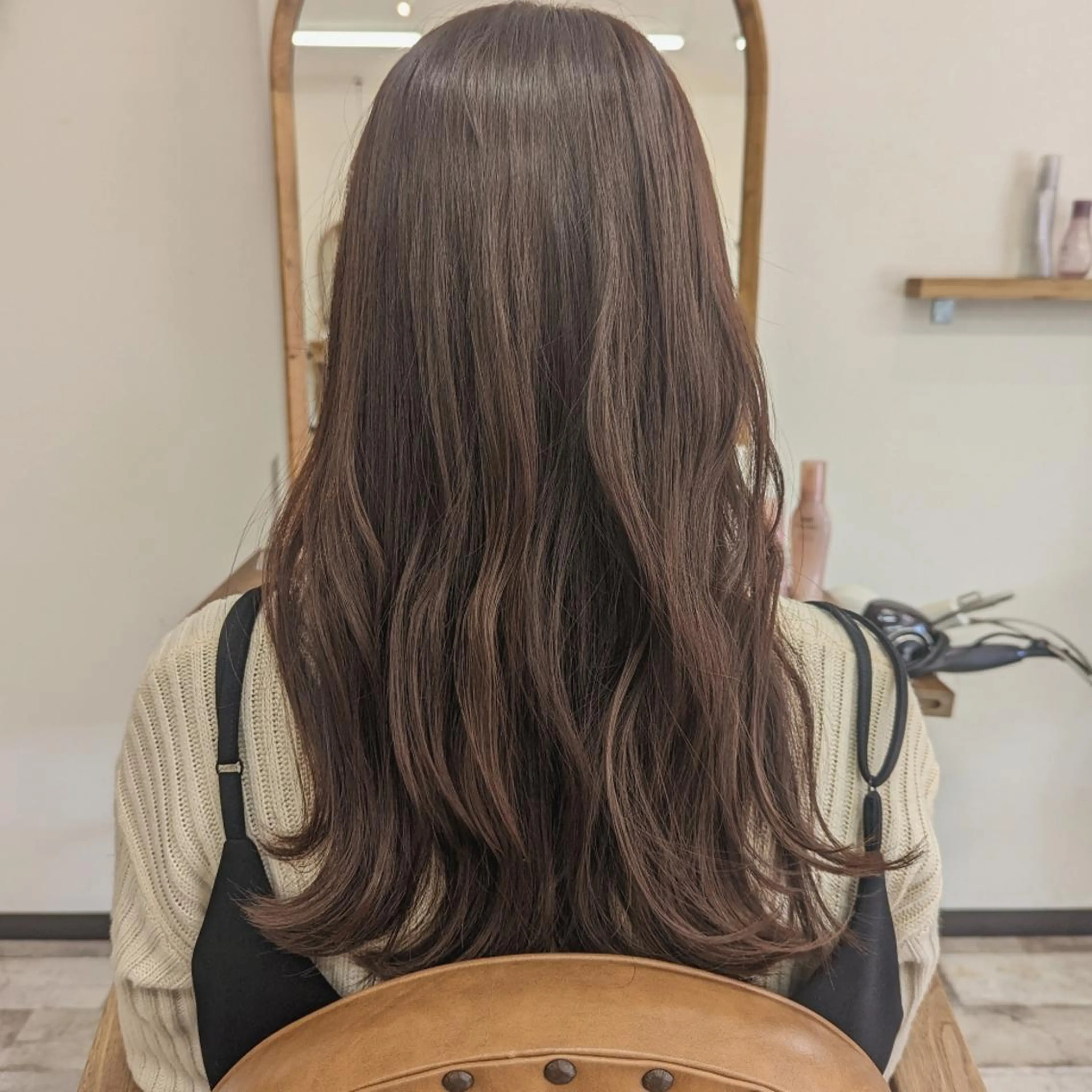 ロング カラー カット トリートメント いいだなお/ 透明感カラー🫧🌼のヘアスタイル