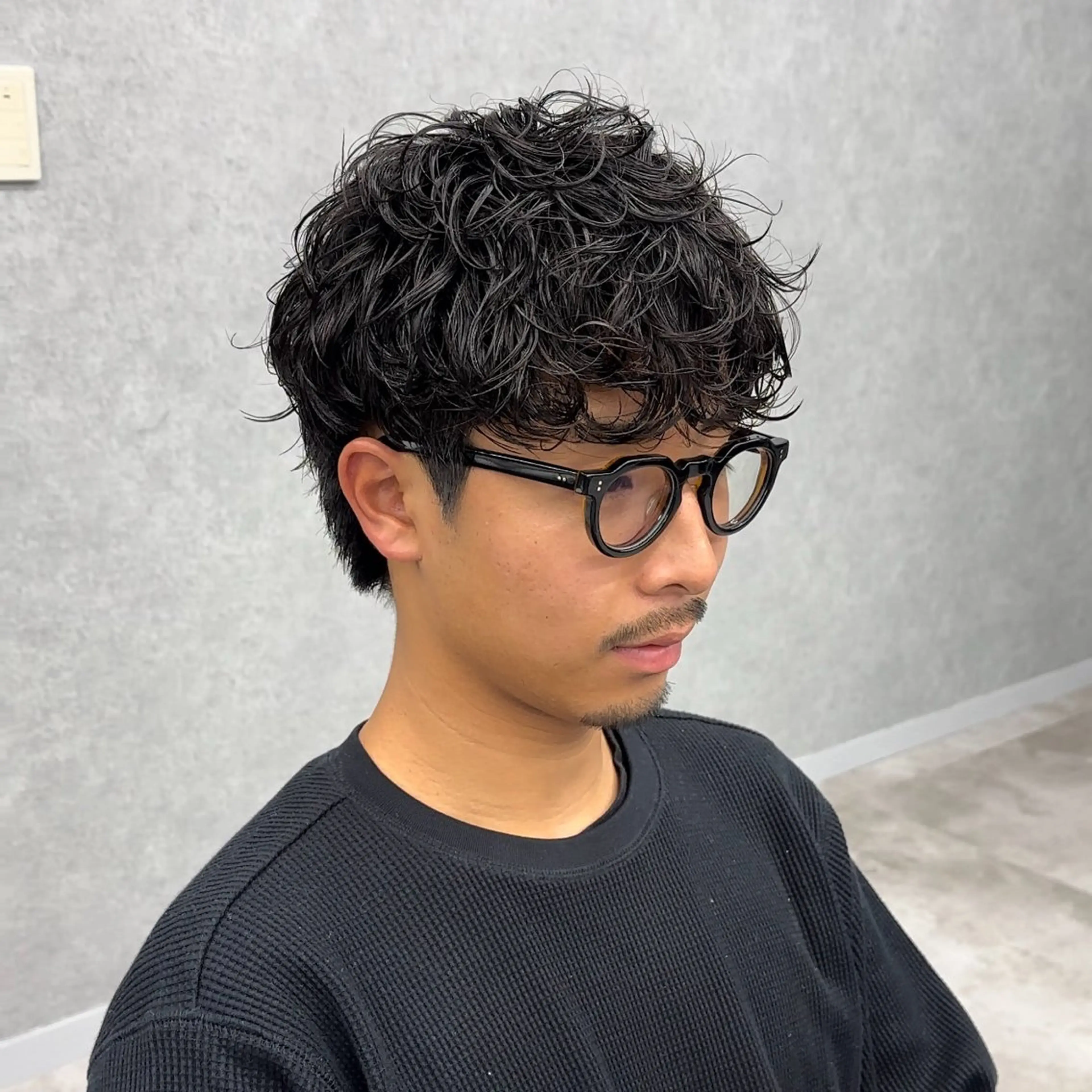 メンズ カット パーマ 🎖️似合わせメンズ パーマ🎖️カネキのヘアスタイル