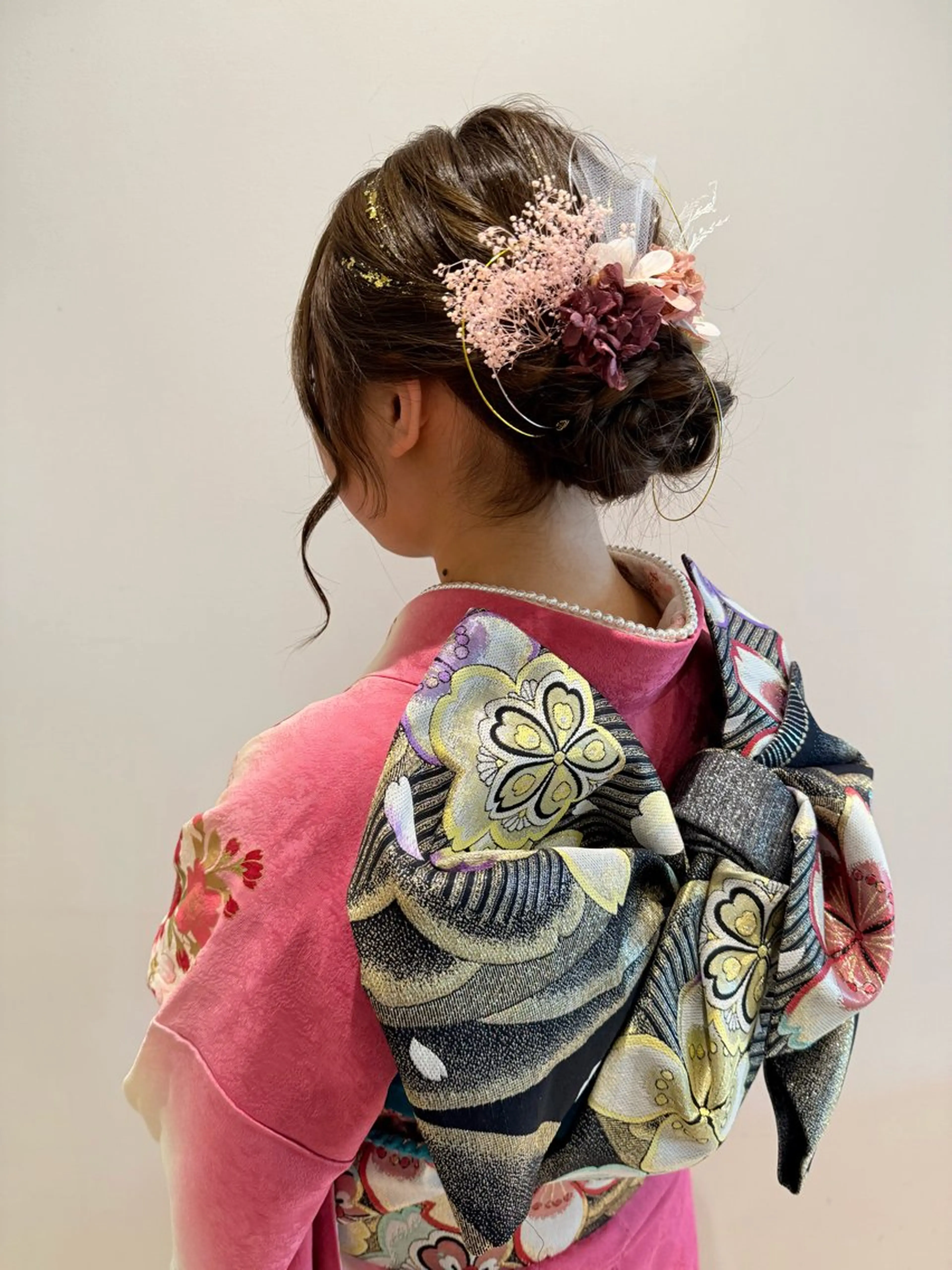 セミロング ヘアアレンジ ヘアセット 艶髪🌿美髪 大塚礼乃【西荻窪】のヘアスタイル