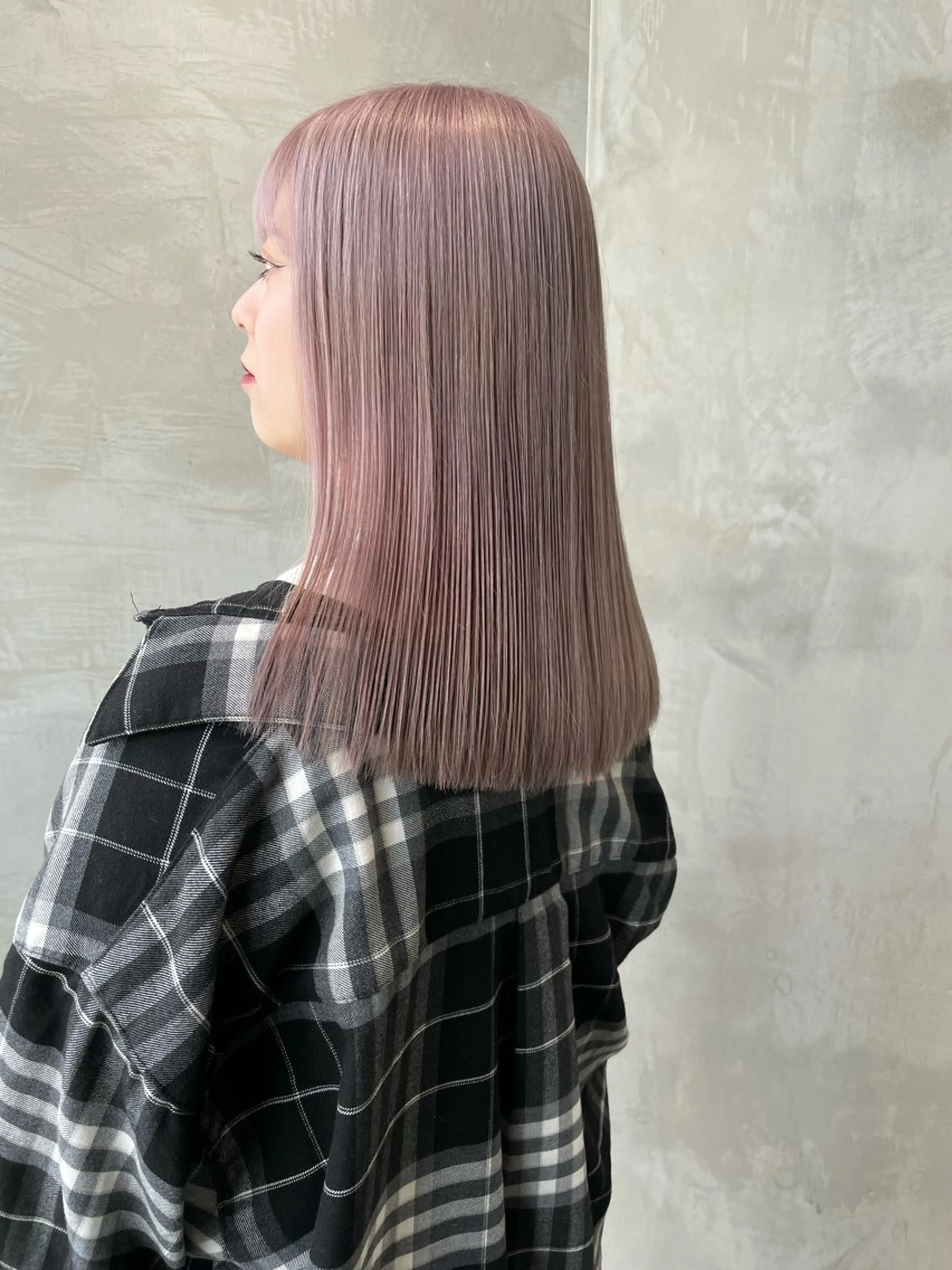 セミロング カット ヘアカラー トリートメント HAVANA MIZUKIのヘアスタイル