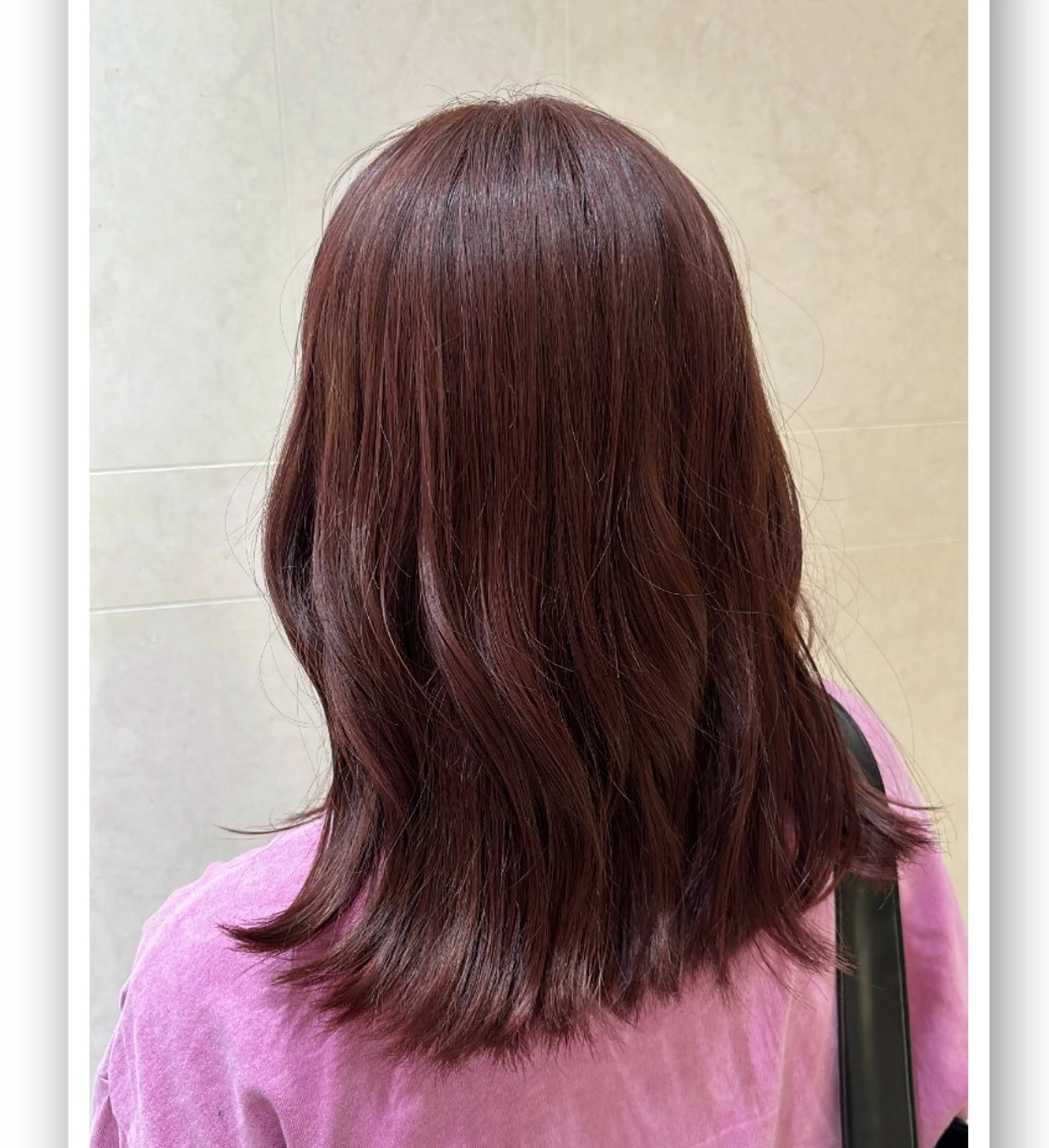 ミディアム カラー kraemer福岡 Narumiのヘアスタイル