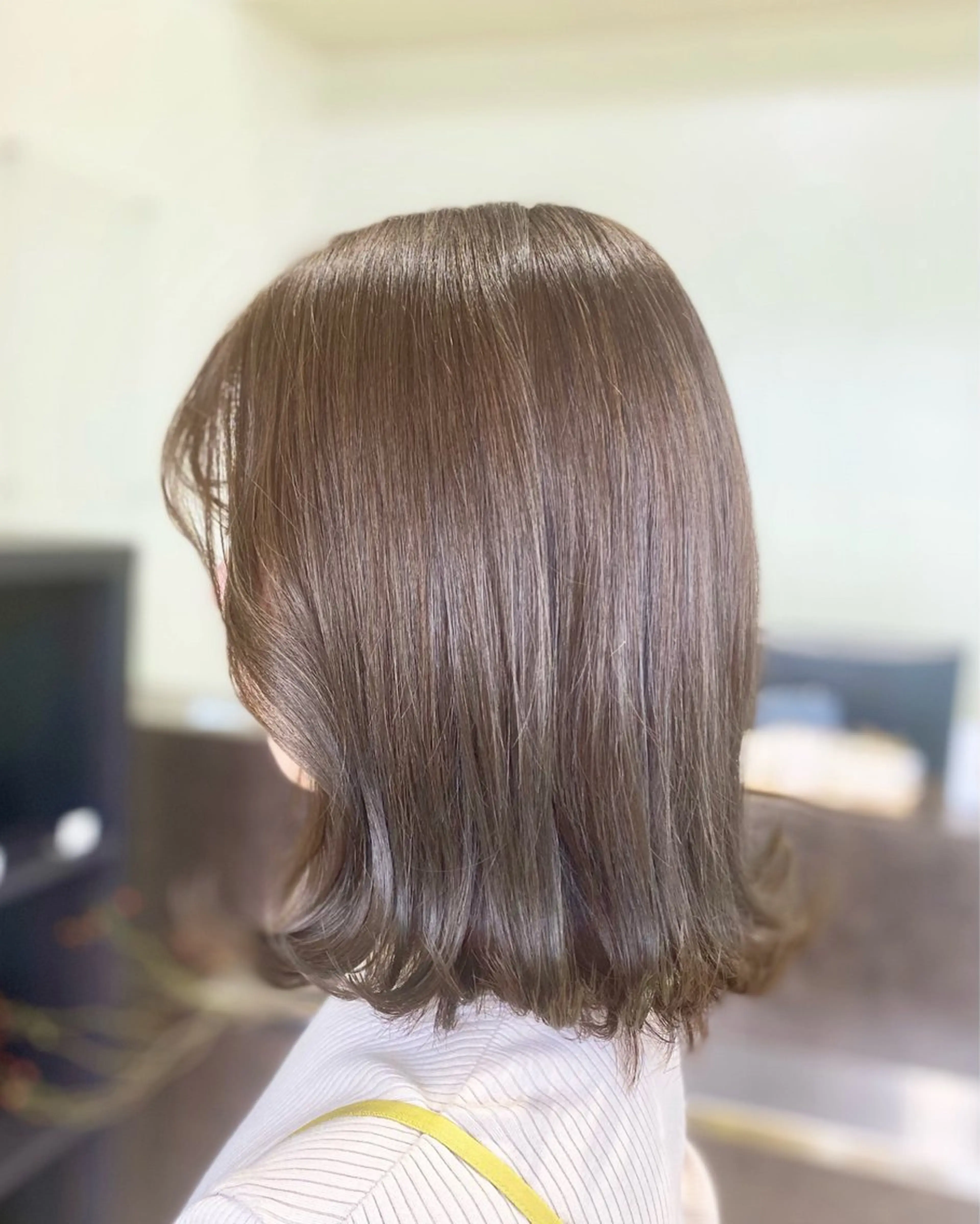 ミディアム カラー 太田 未来のヘアスタイル