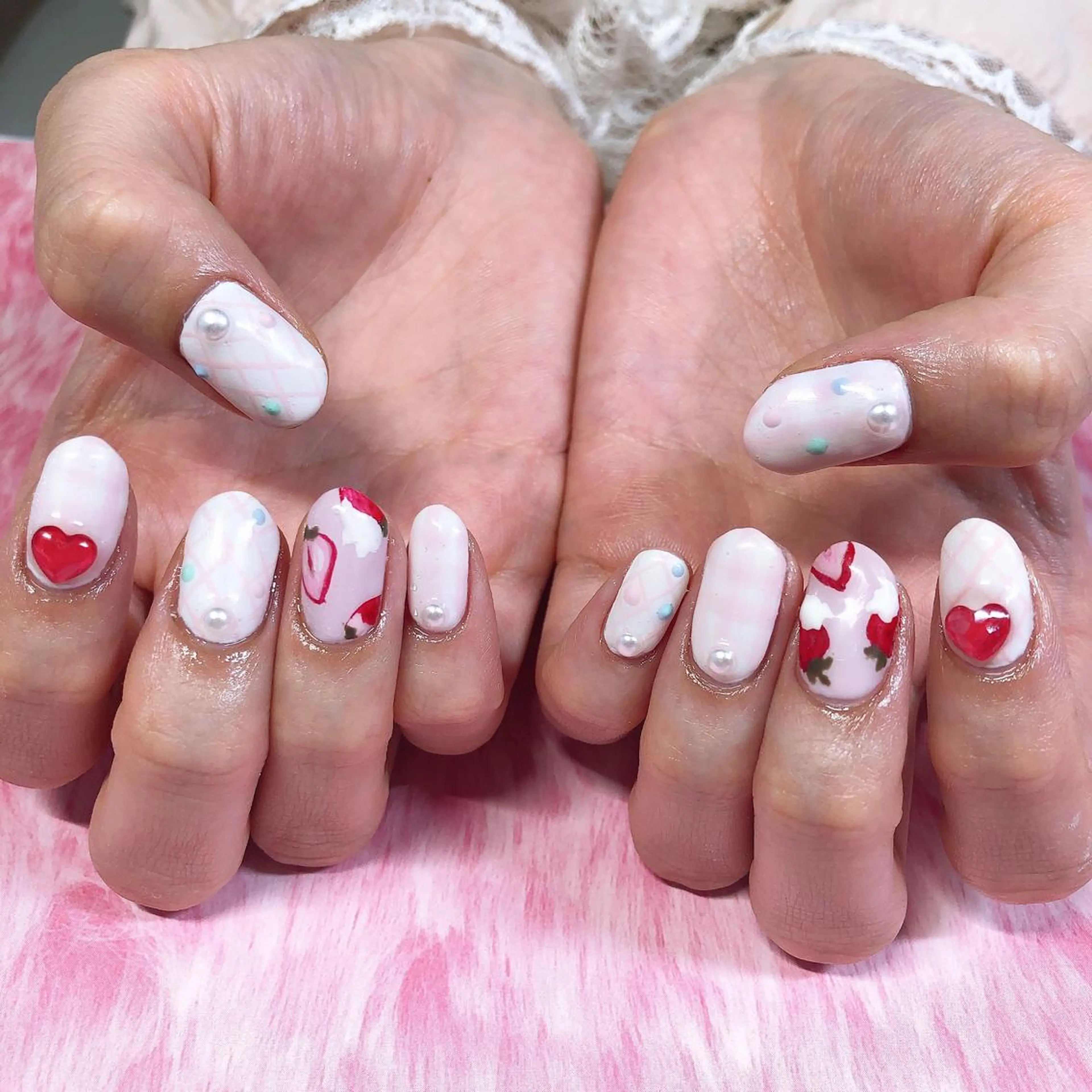 ネイル 奥園 良恵のネイルデザイン