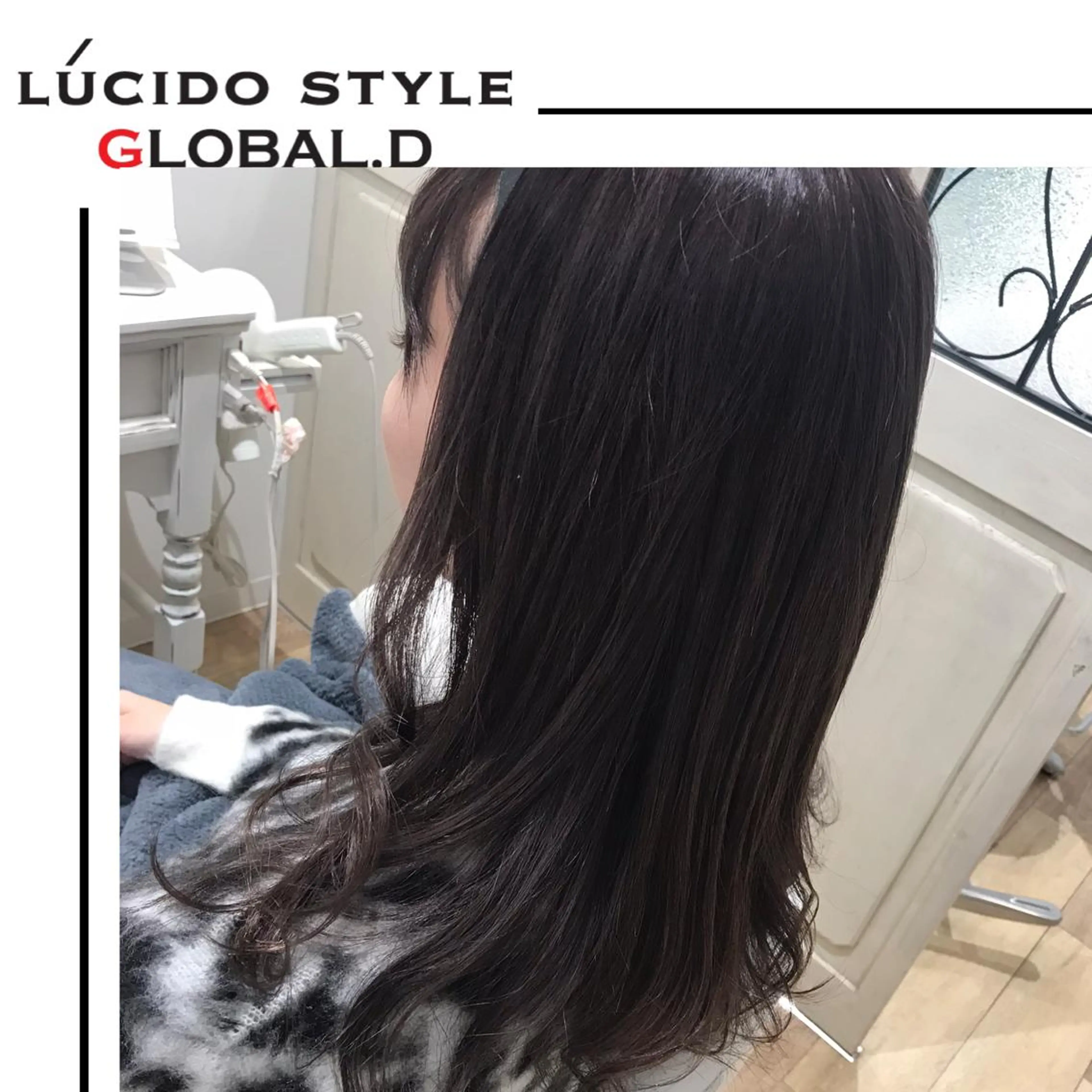 セミロング カラー 🥛洒落髪小顔cut なら龍崎🥛のヘアスタイル