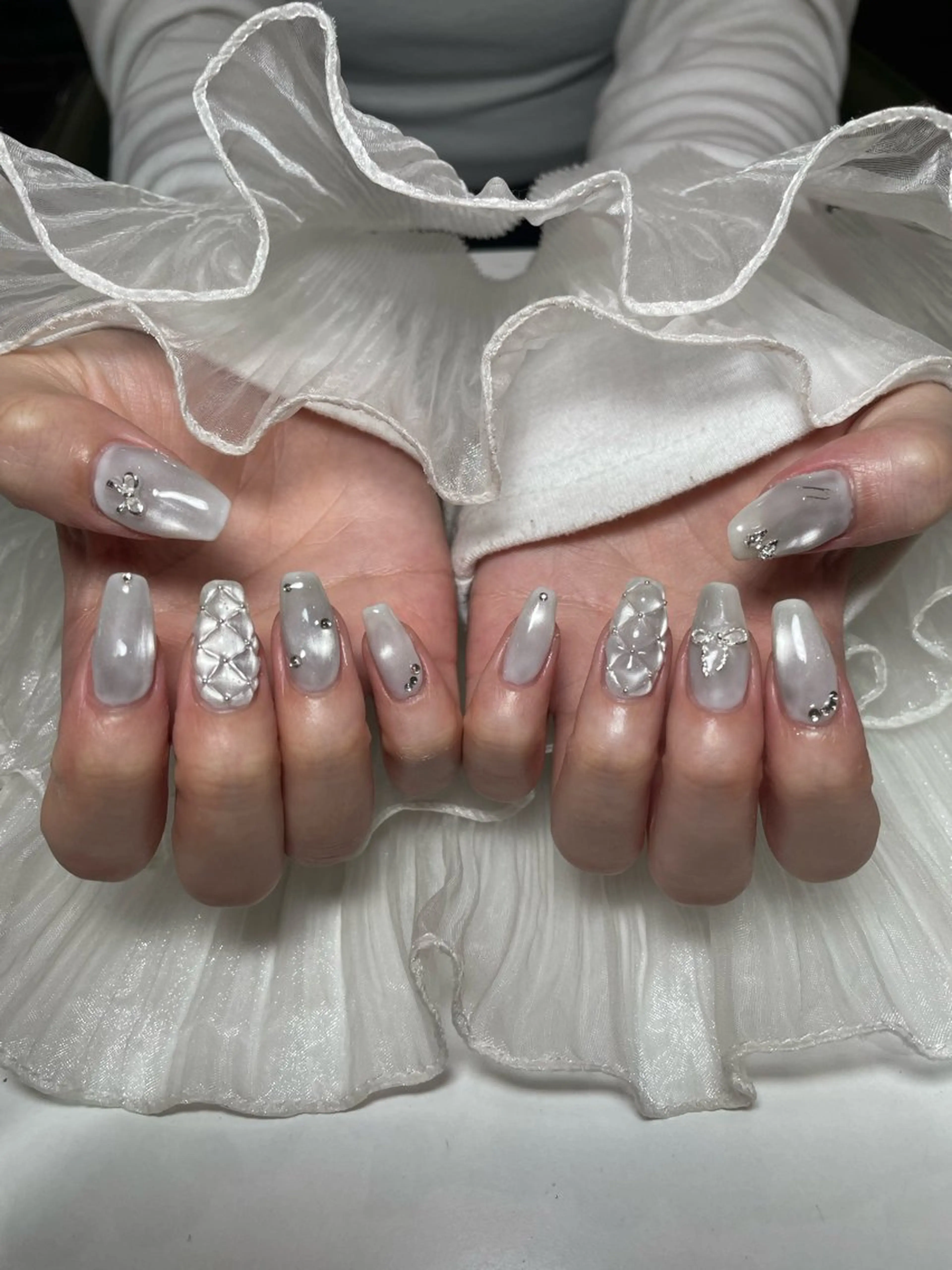 ネイル ‪るか/‪透明感 カラー/アレンジのヘアスタイル