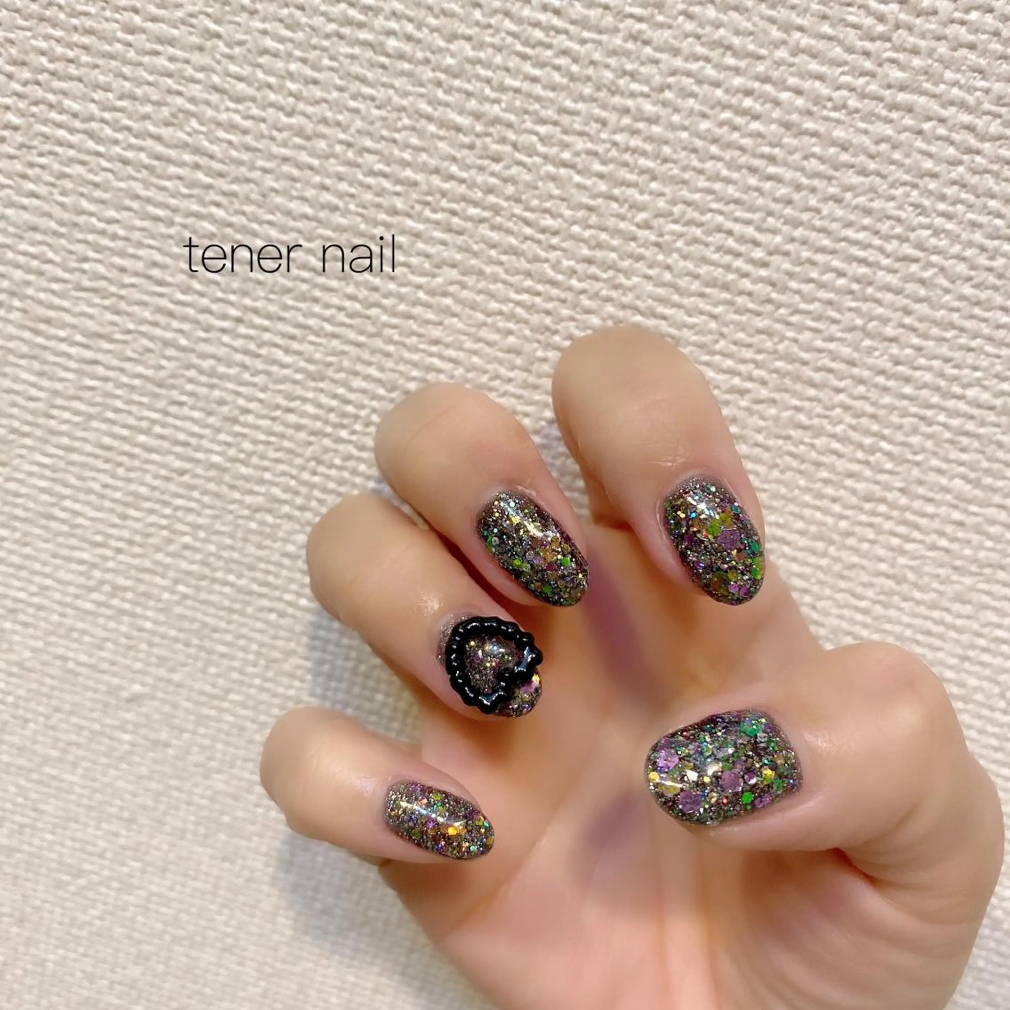 ネイル ラメ(グリッター) tener  nail  テネルネイル所属・テネルネイル tener nailのネイルデザイン