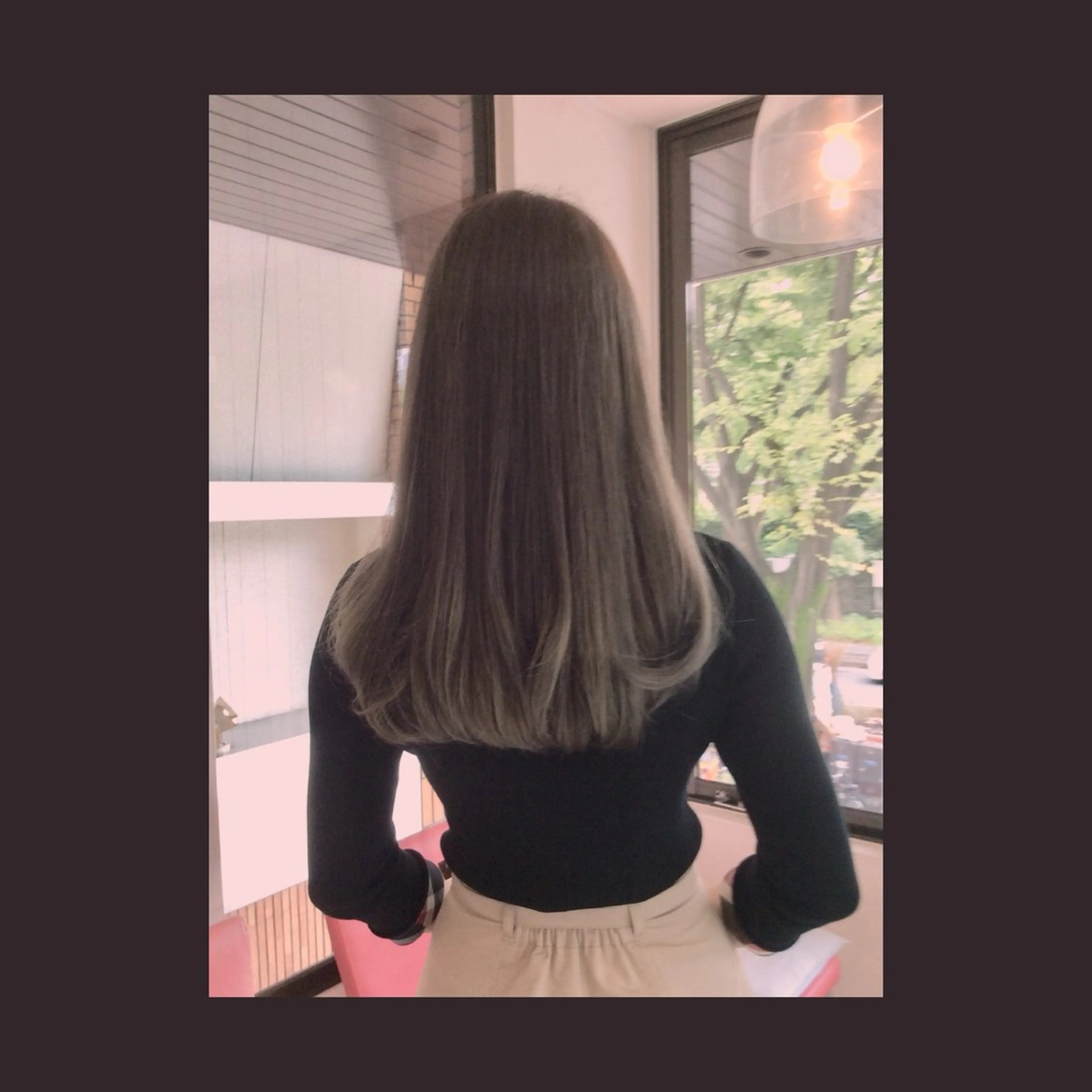 ロング カラー ヘアアレンジ トリートメント au美容室所属・au栄矢場町 水素髪質改善Tのヘアスタイル