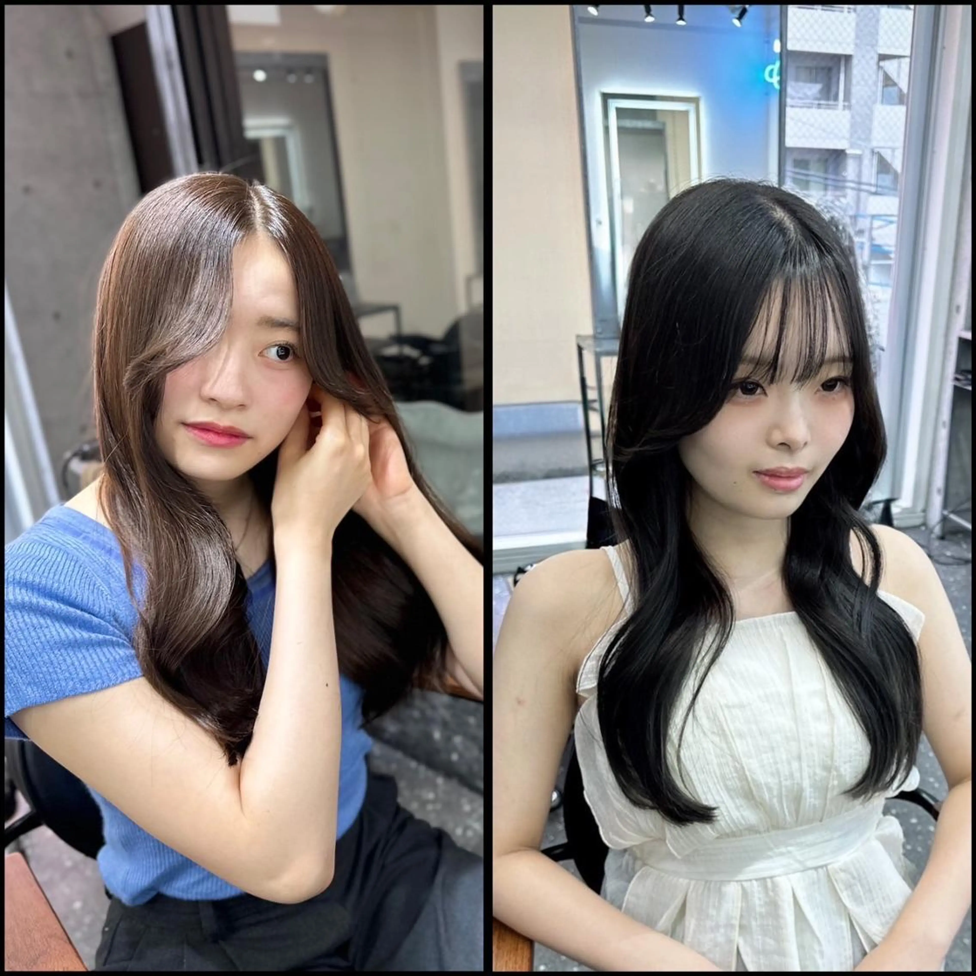 韓国風艶髪透明感アディクシーカラー+ TOKIO2stepトリートメントの写真