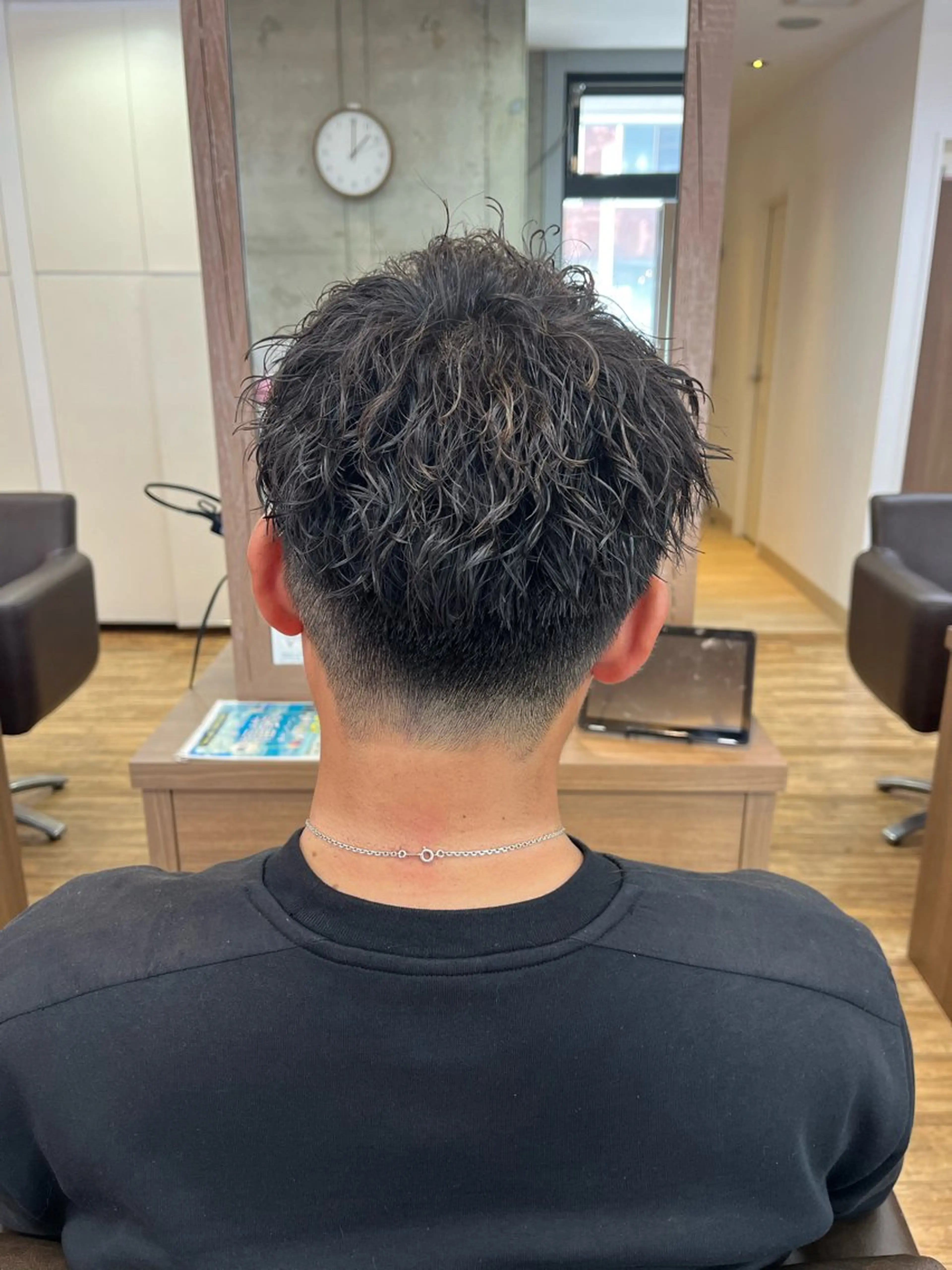 メンズ カット パーマ 鬼松沙弥 ❤︎メンズパーマのヘアスタイル