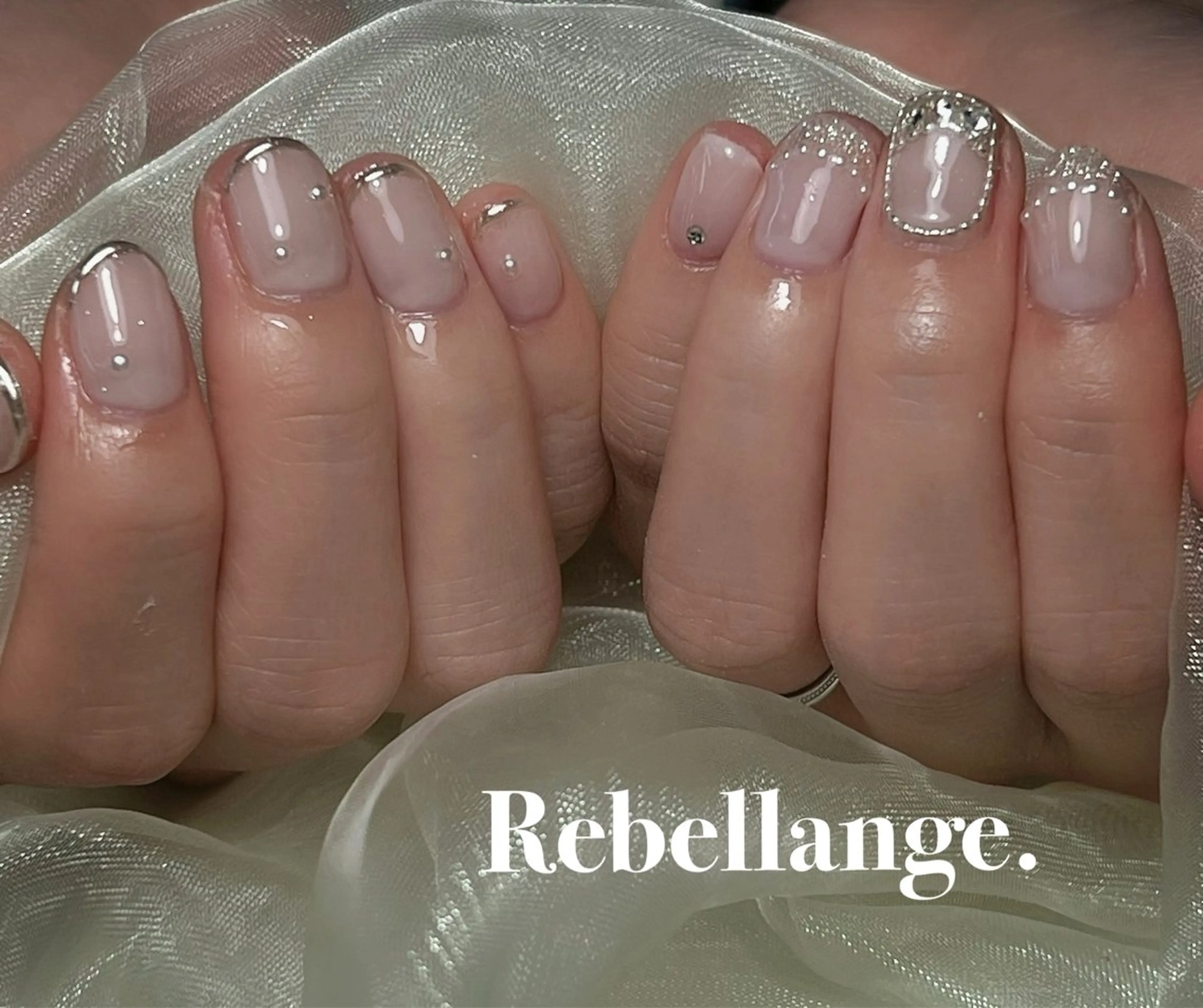 ネイル ハンドネイル Rebellange n.のネイルデザイン