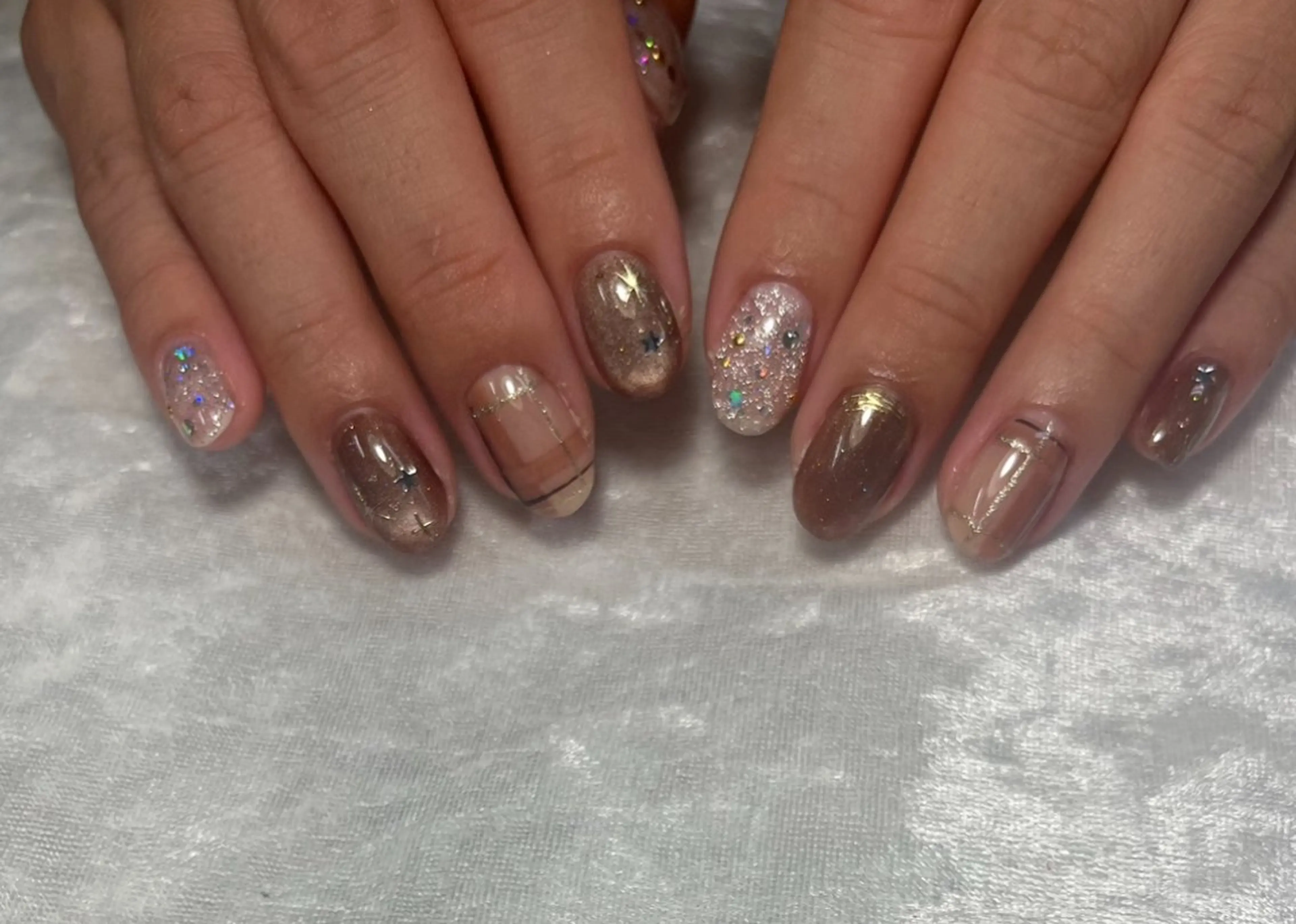 ネイル 持ち込み ハンドネイル Belle Nail NAOH.のネイルデザイン