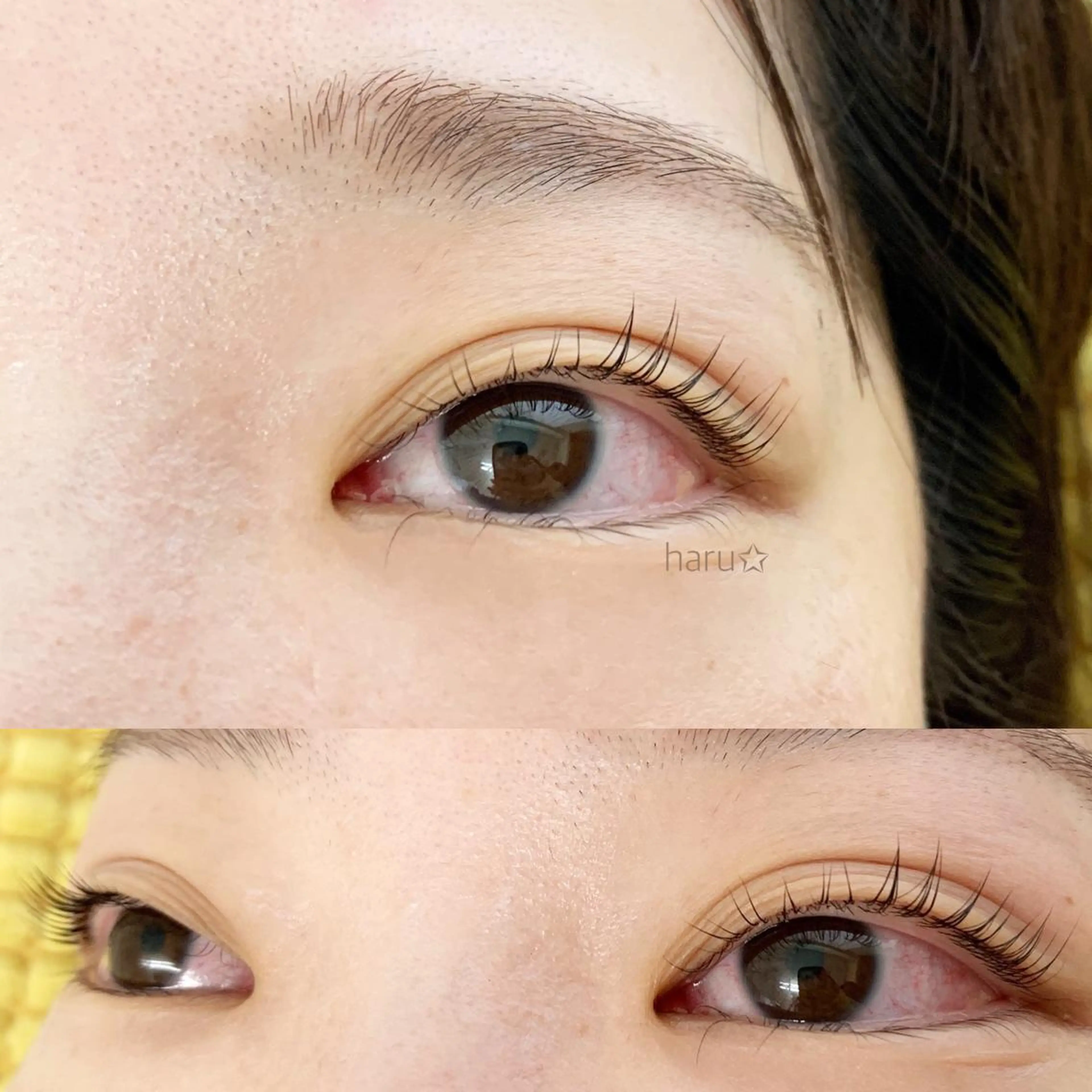 マツエク・マツパ パリジェンヌラッシュリフト うにゃねいる ✿ harunaのネイルデザイン