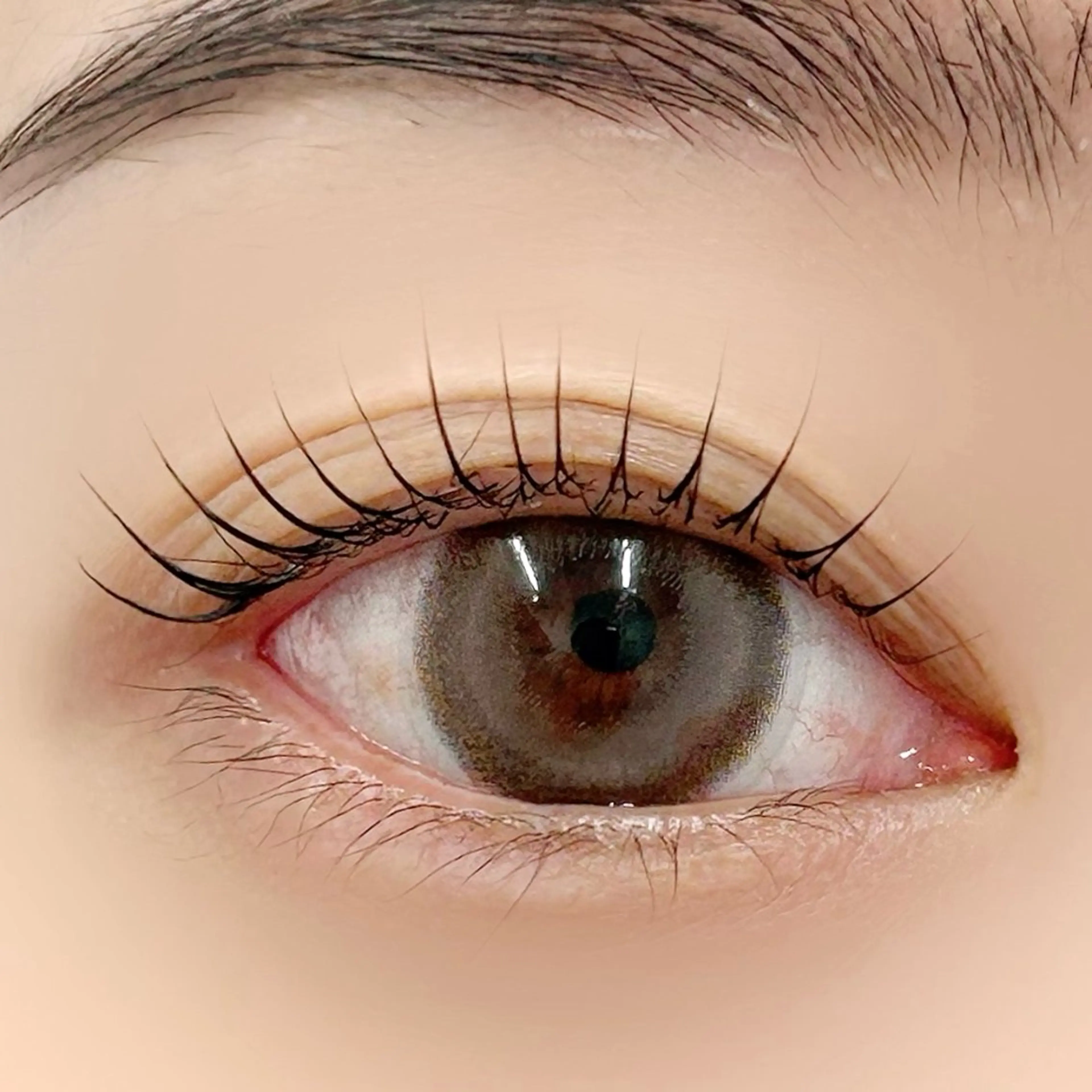 マツエク・マツパ パリジェンヌラッシュリフト 一重×まつ毛パーマ BellFlower Aki（眉・まつげ）のマツエク・マツパデザイン