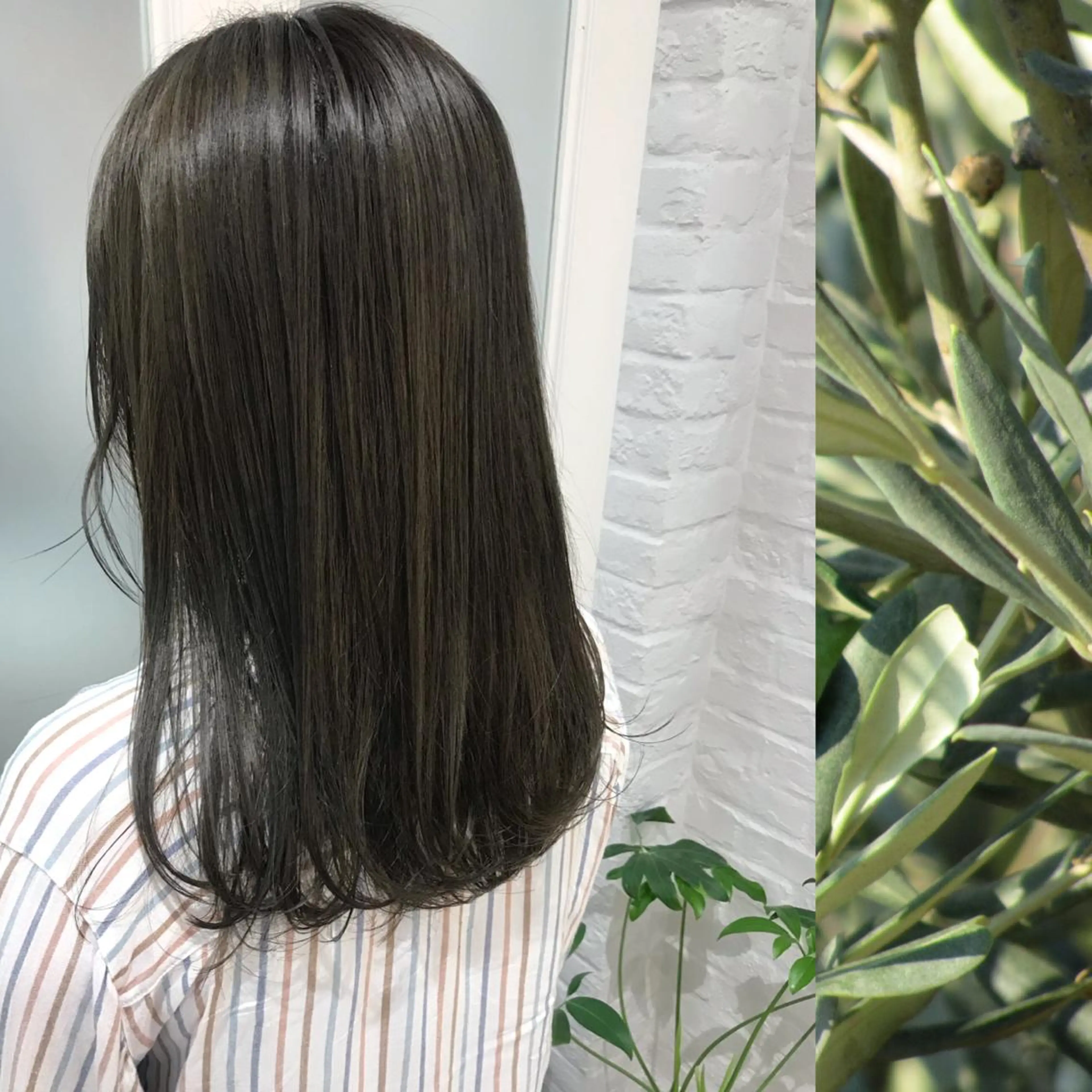 ロング カラー 小山 美月のヘアスタイル