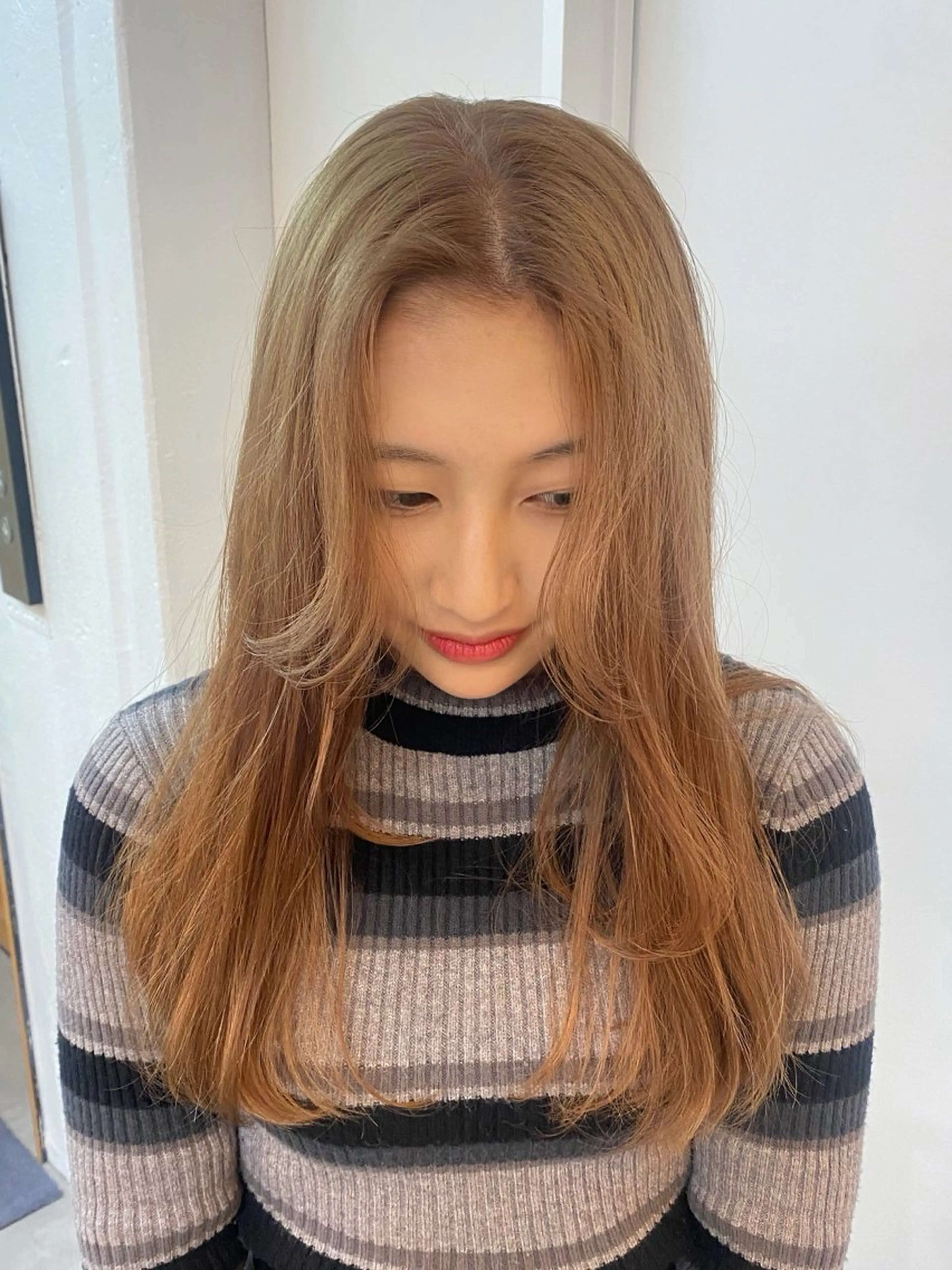 セミロング カラー ヘアカラー ichika/天神 /parc hairのヘアスタイル