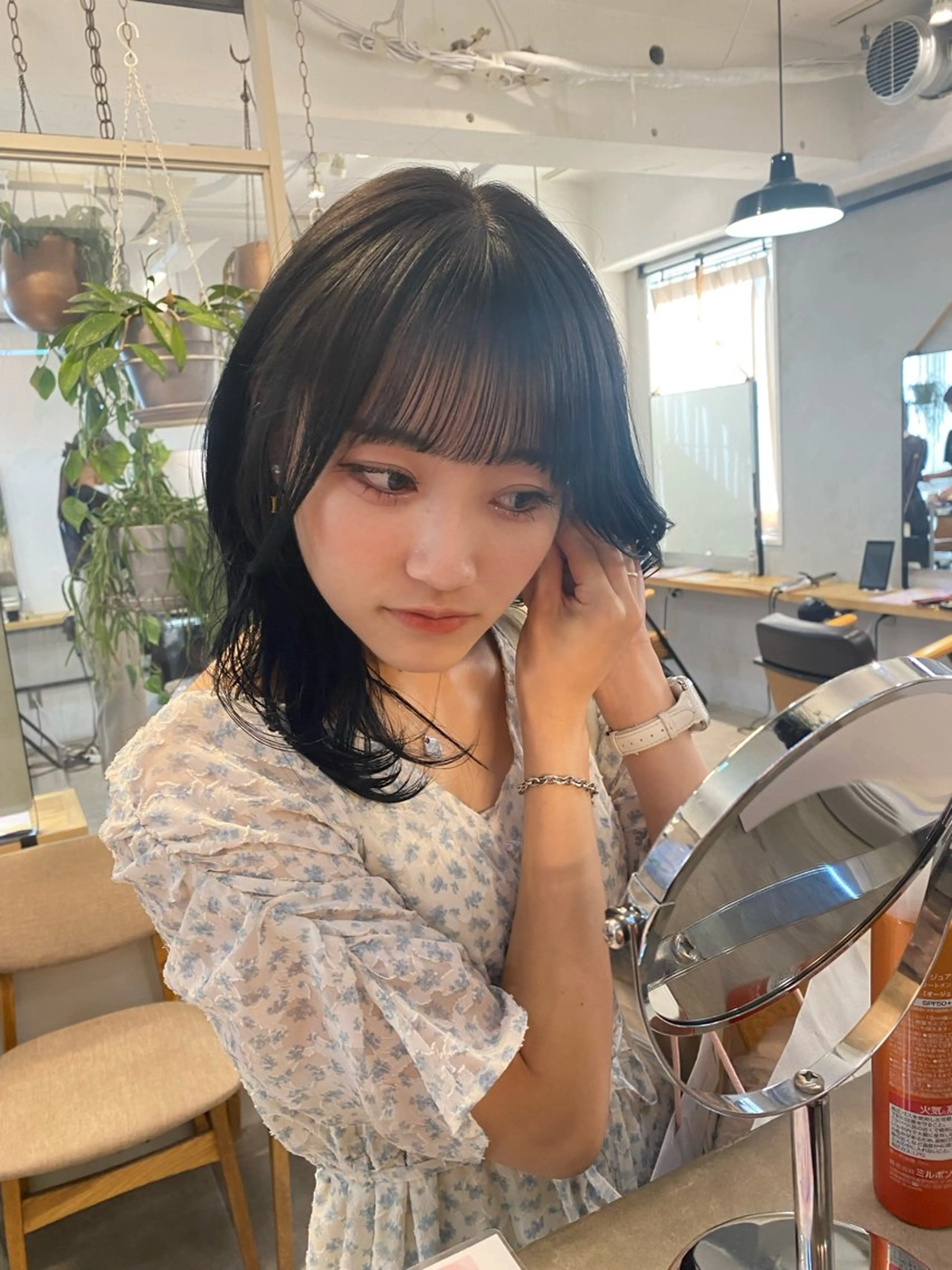 ミディアム 艶カラー 🤍🫧/makoのヘアスタイル