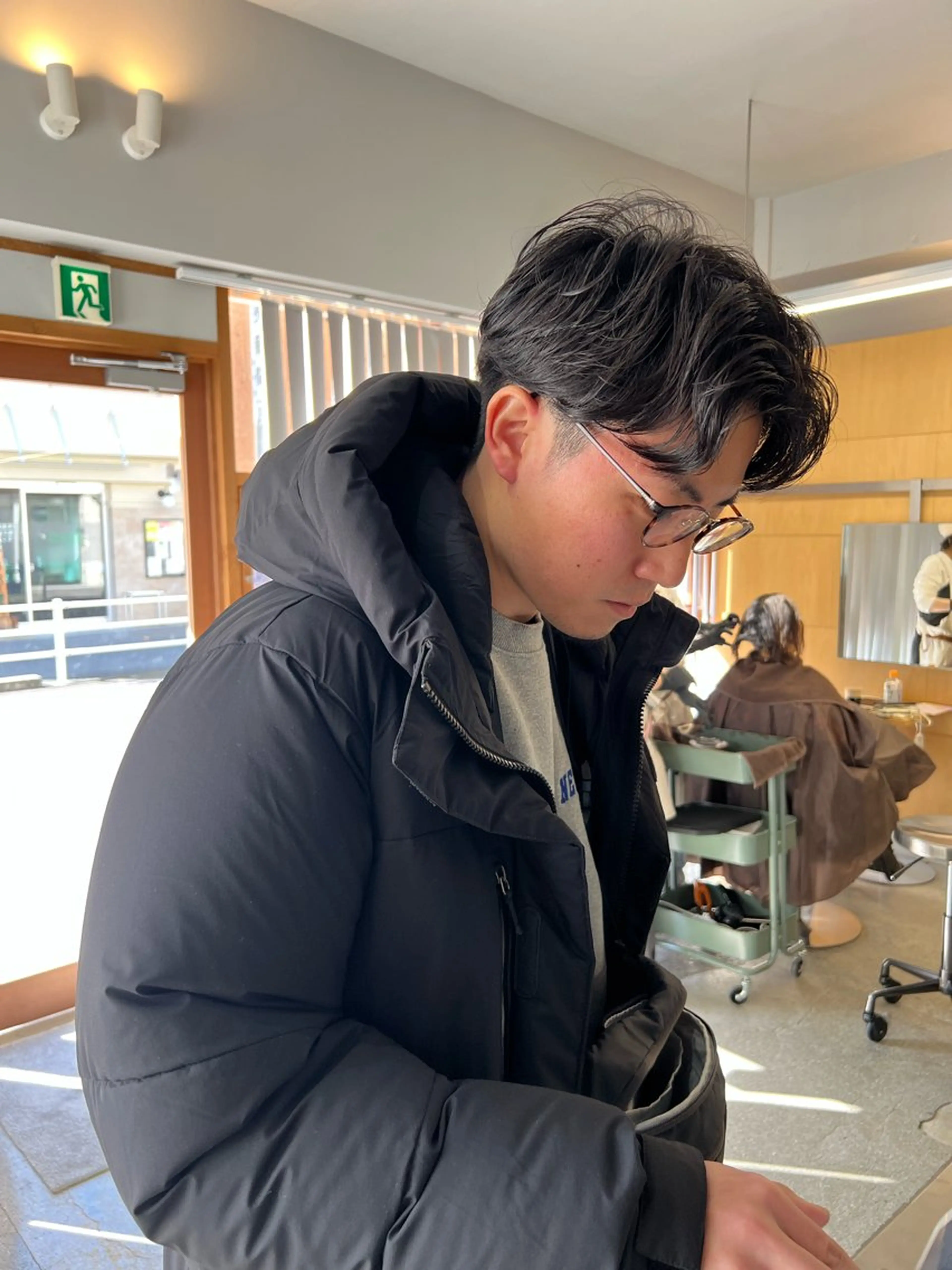 カット+パーマの写真