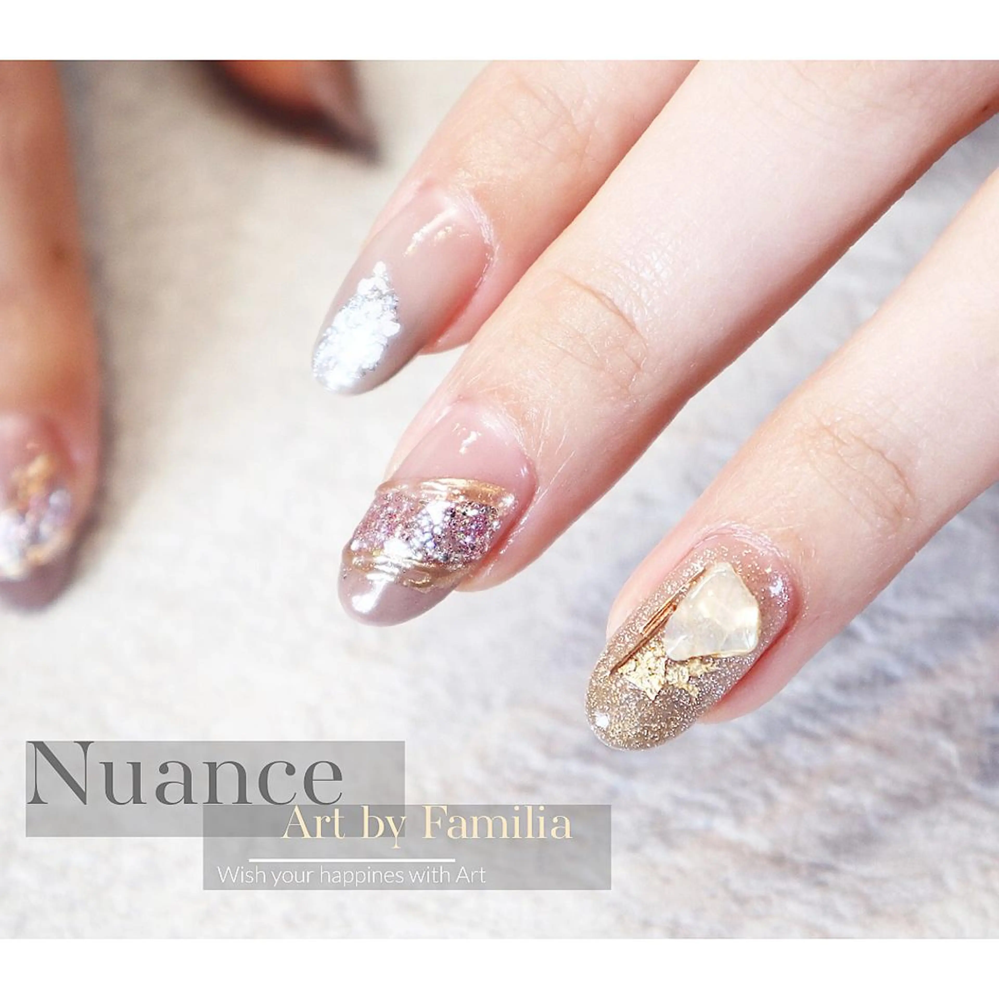 ネイル ハンドネイル 小河 仁美のネイルデザイン