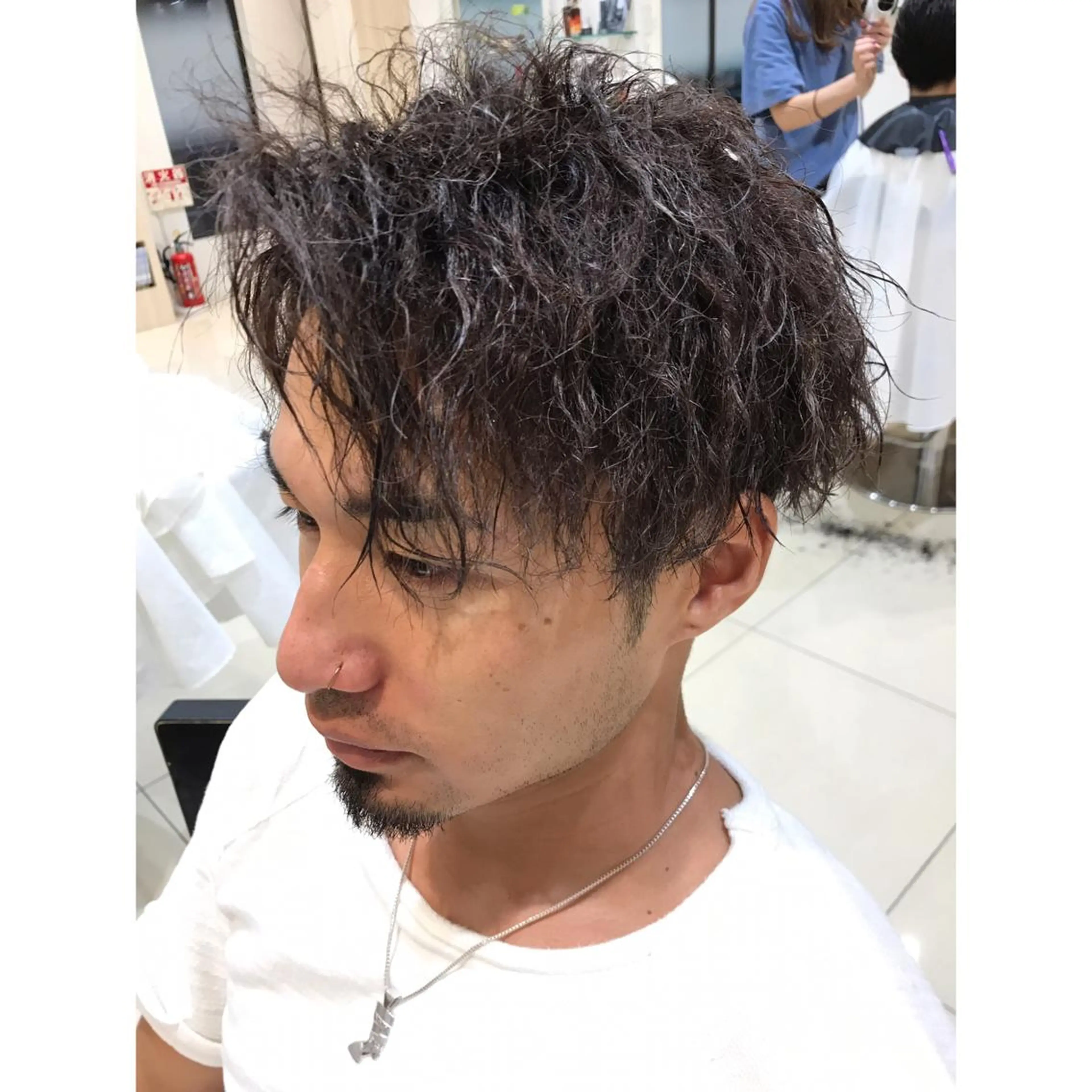 ショート メンズ 髪質改善/茅ヶ崎 マツモト リョウのヘアスタイル