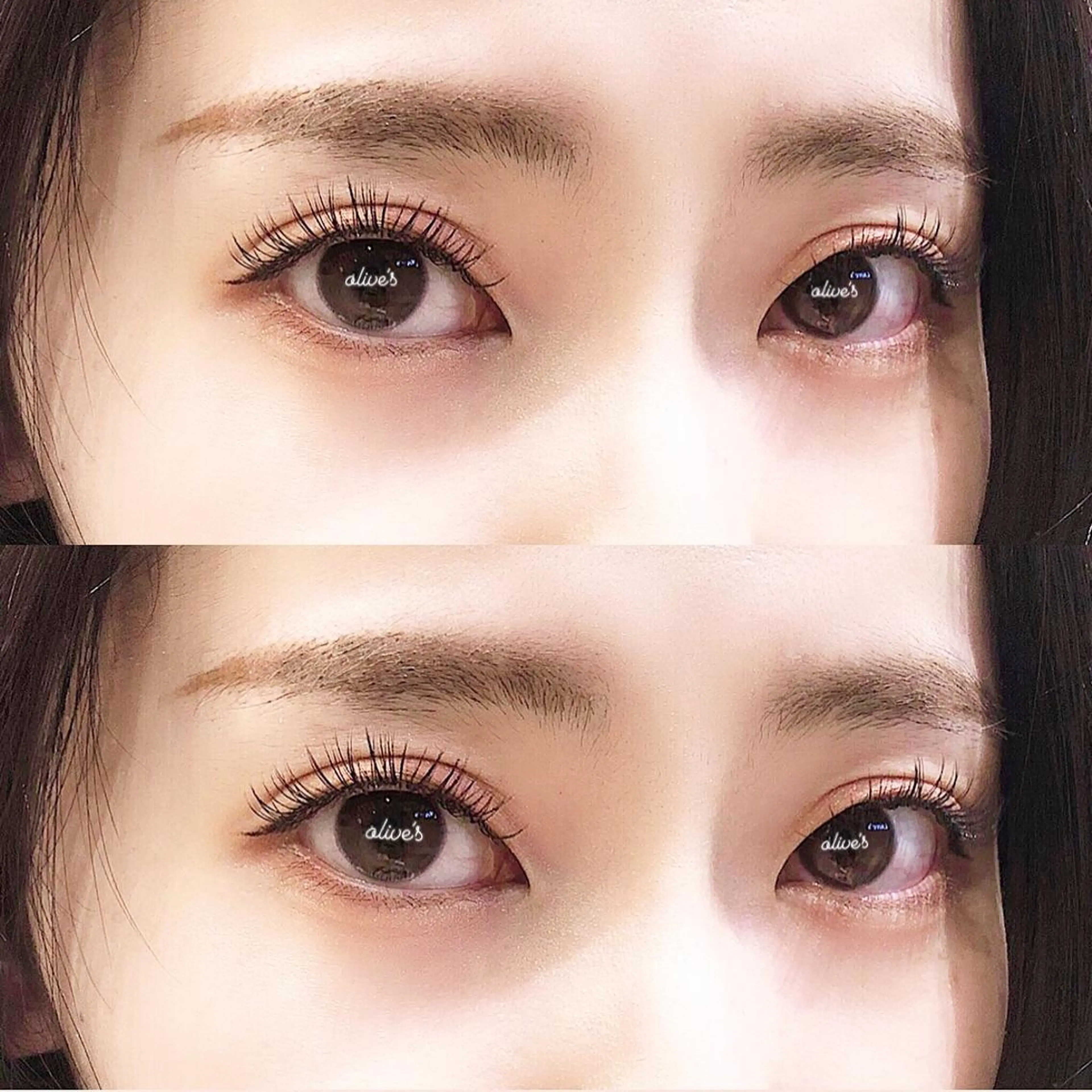 マツエク・マツパ フラットラッシュ . mikuのマツエク・マツパデザイン