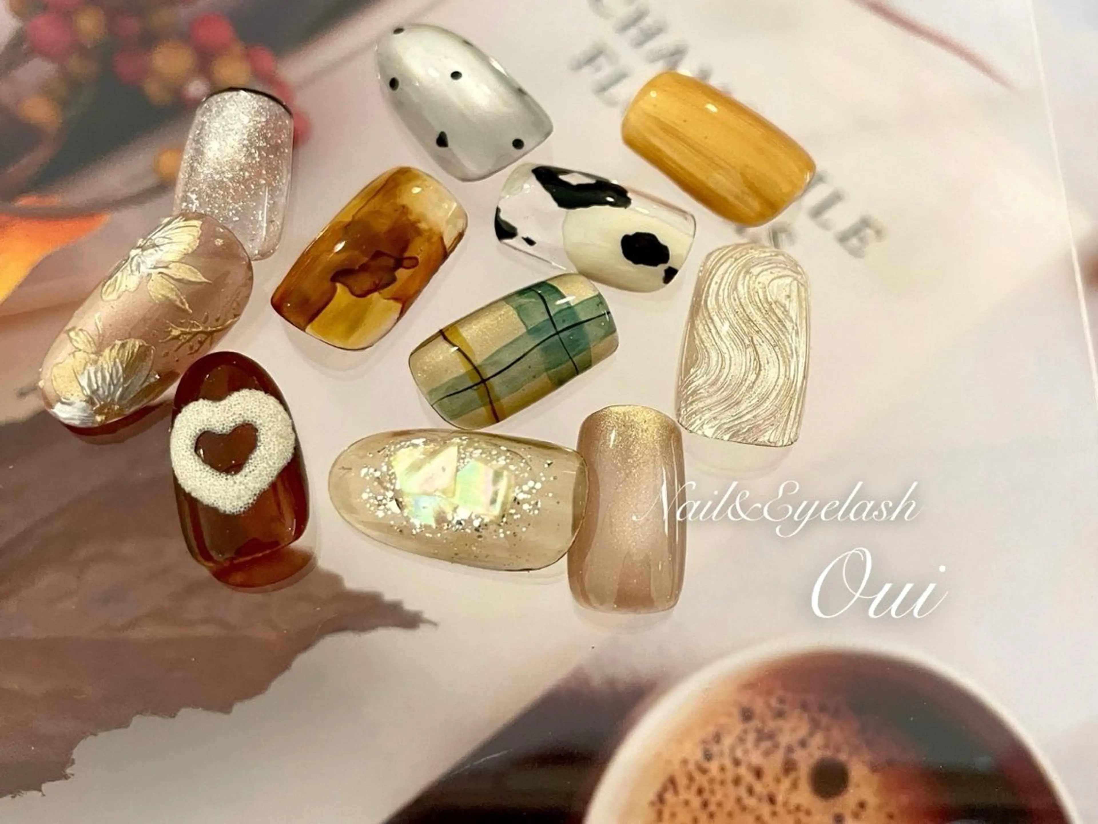 ネイル Nail&Eyelash Oui所属・姫路ネイル& アイラッシュOuiのネイルデザイン