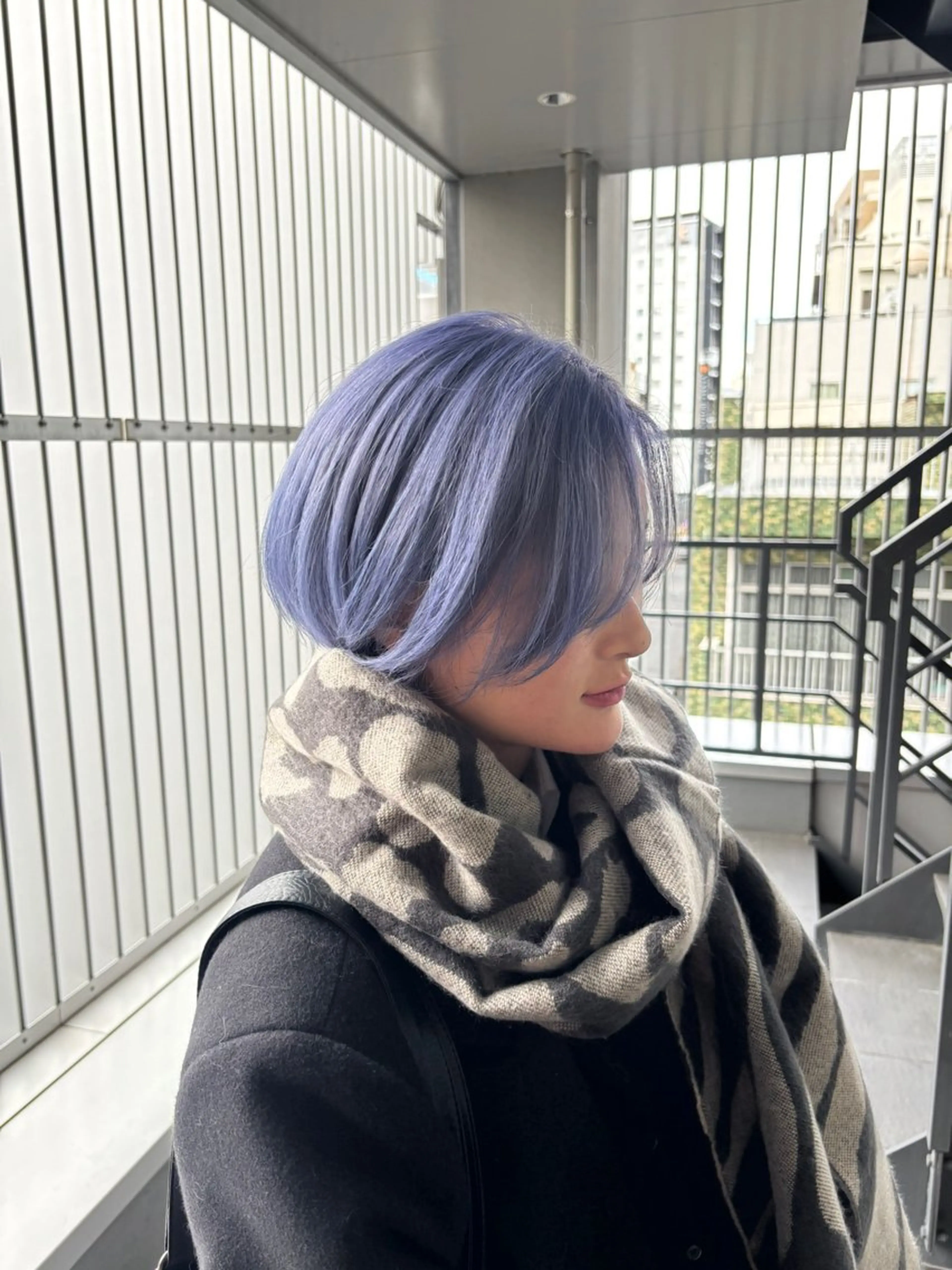 ショート カラー 柳坪 まなのヘアスタイル