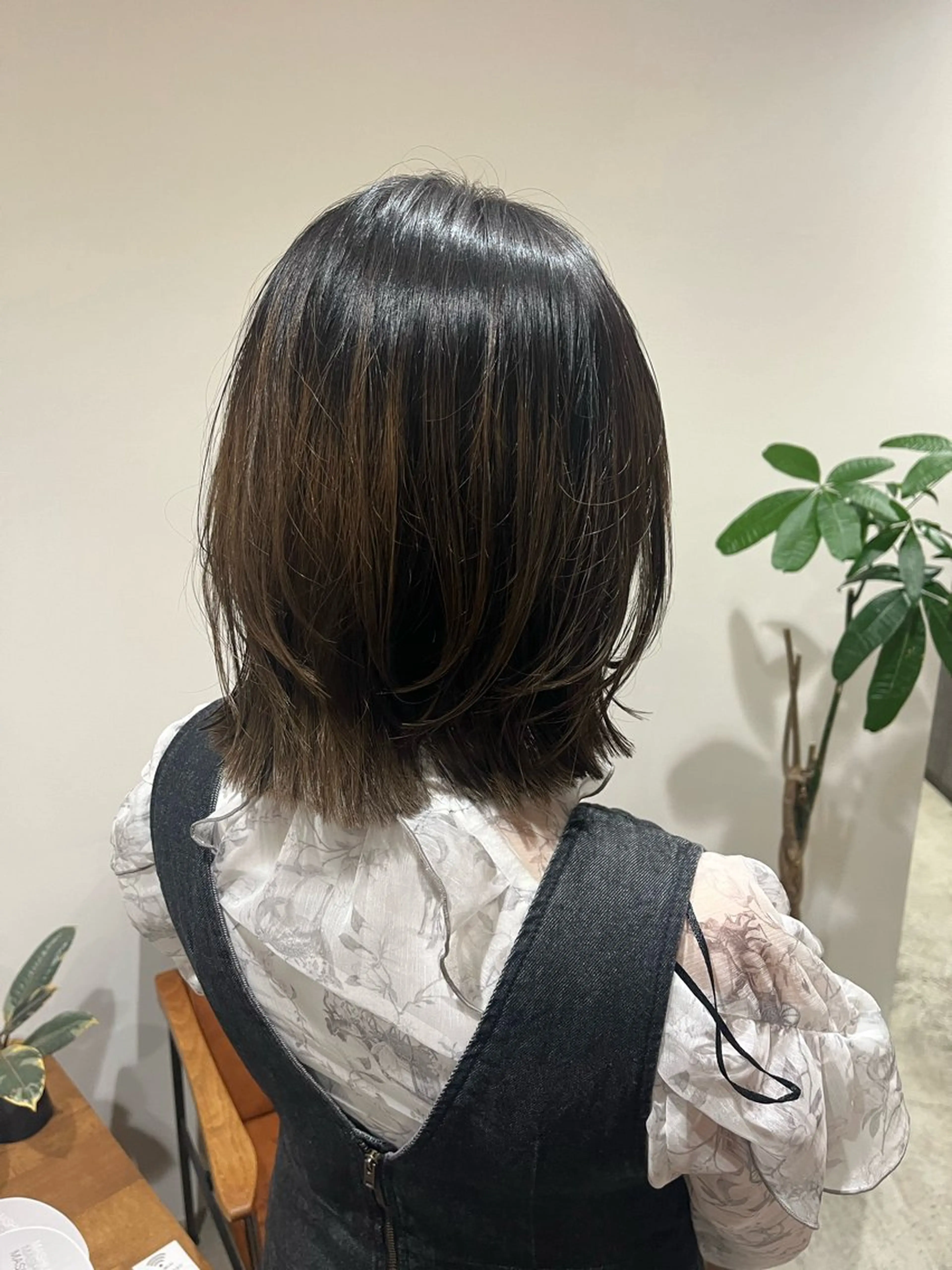 ミディアム ボブレイヤー ボブ レイヤーカット カット 梅田美容室/カット /Maoのヘアスタイル