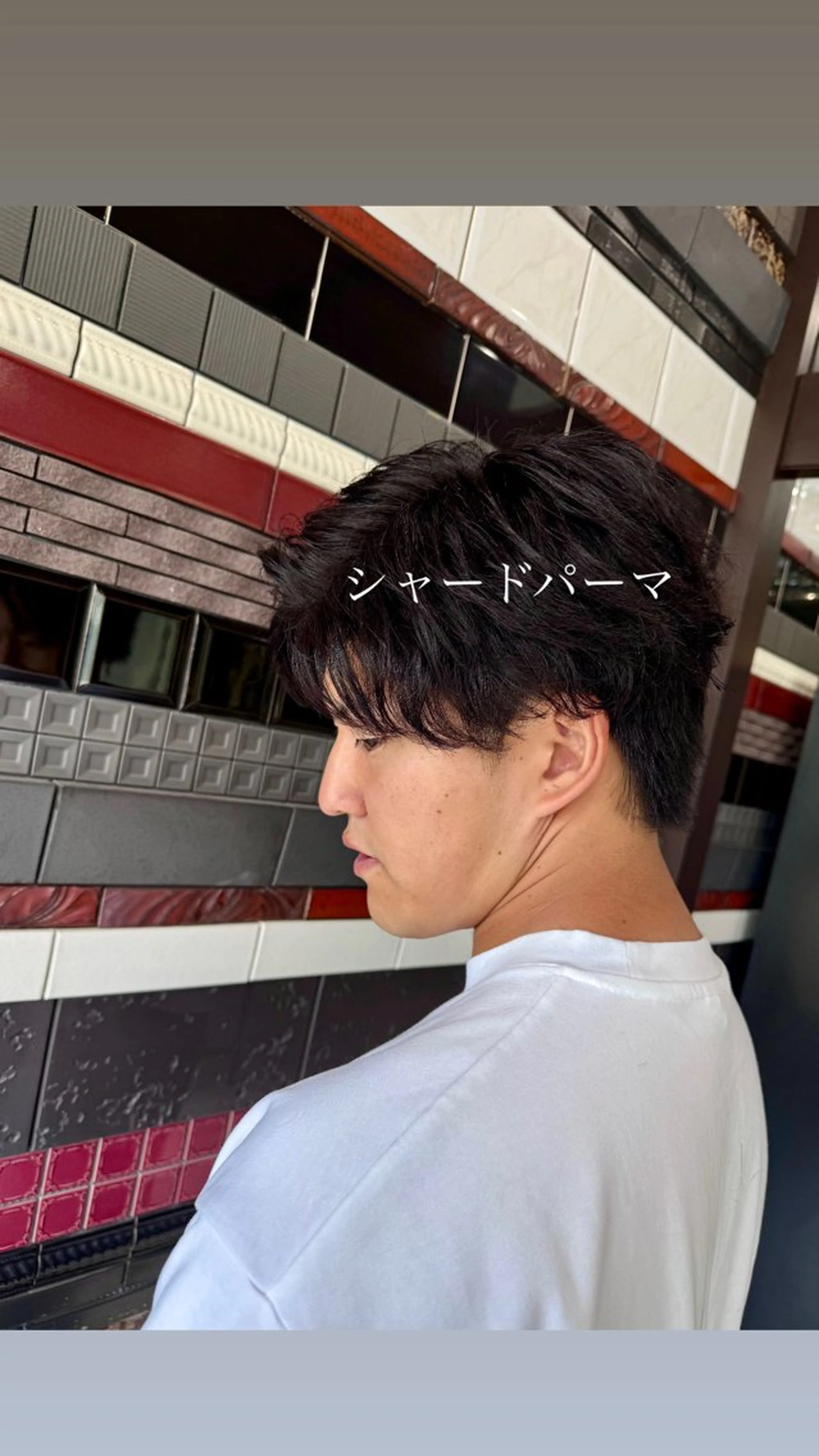 メンズ メンズパーマ 学生（メンズ向け） DESIGN SALON  LIA・デザインサロンリア所属・かっこいいが正義/リ ア/メンズ革命/賢佑のヘアスタイル