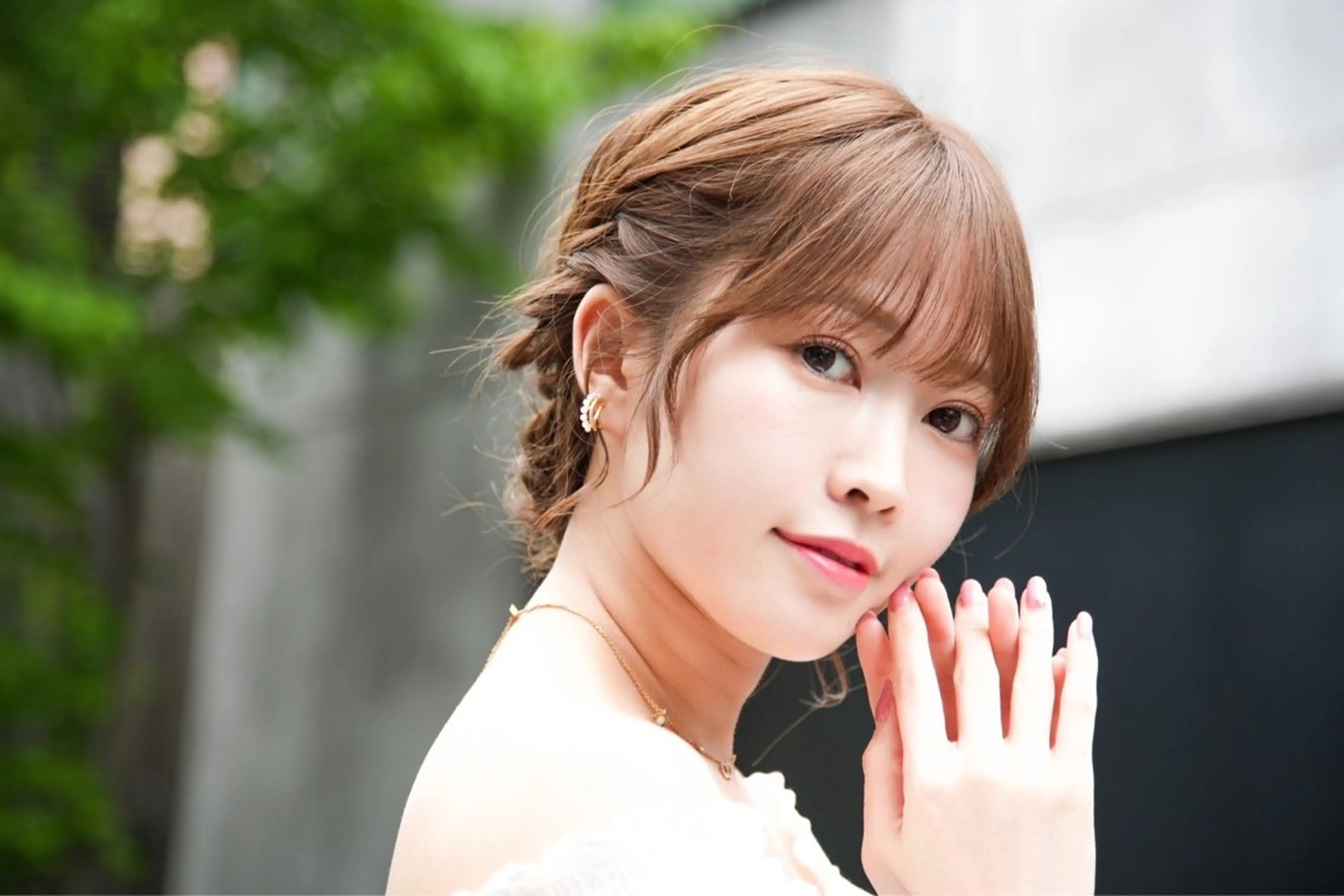 ロング カラー ヘアアレンジ ブラウンカラー シースルーマッシュ/ メンズ/KYOHEIのヘアスタイル