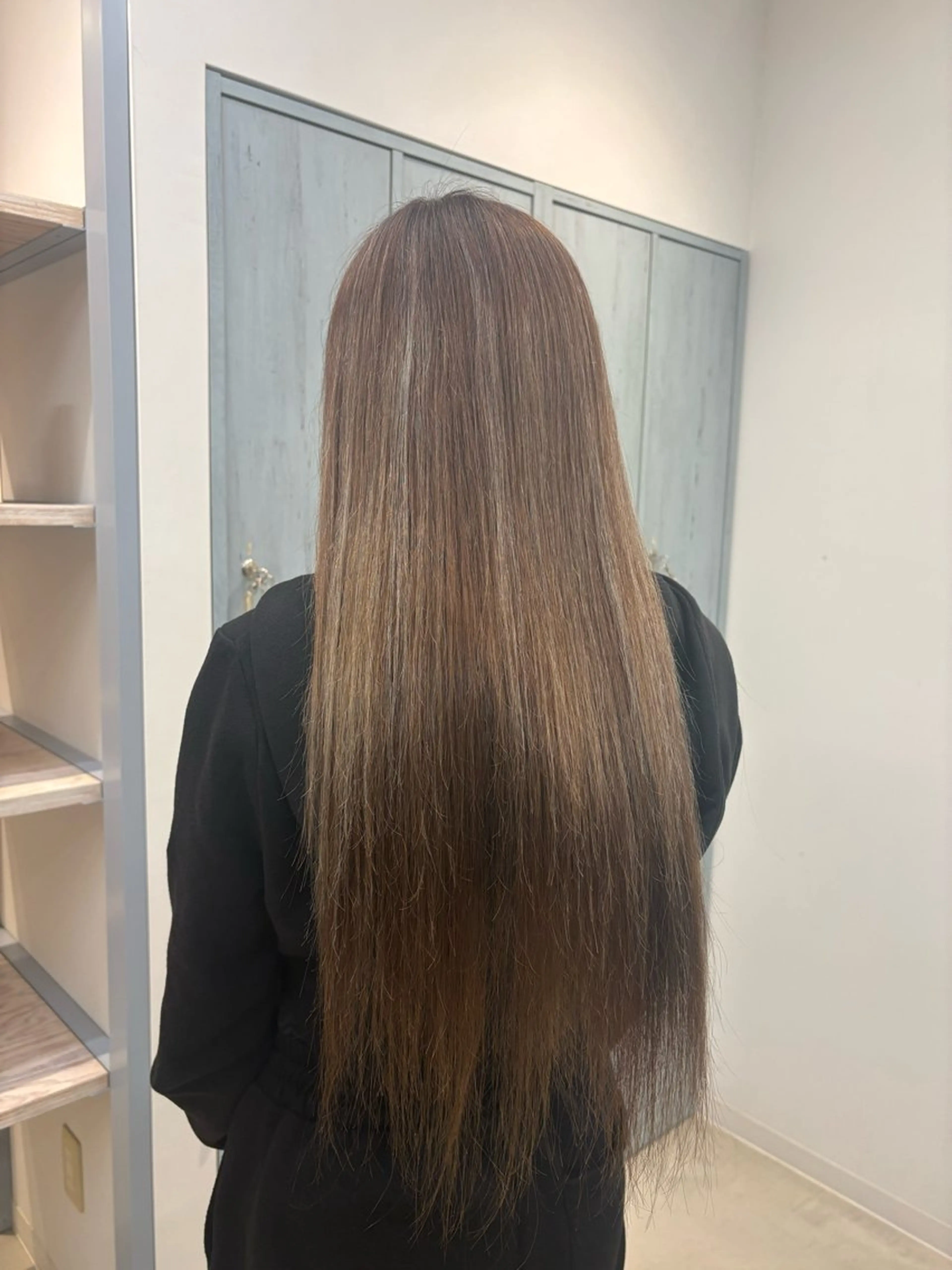 ロング カラー ヘアカラー ukyo/透明感 カラー/ハイライトのヘアスタイル