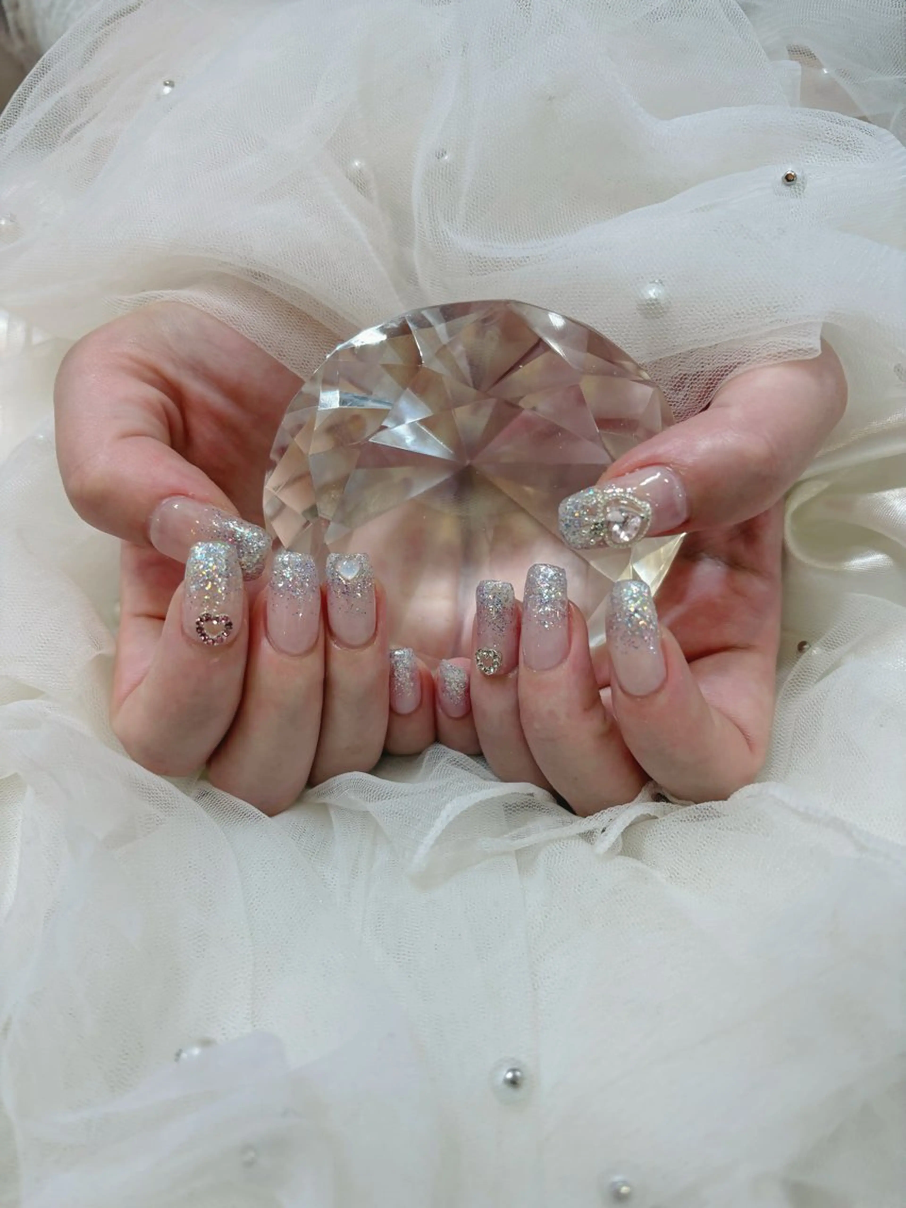 【モデルさん限定】オフなし！ラメグラデーション🪽の写真