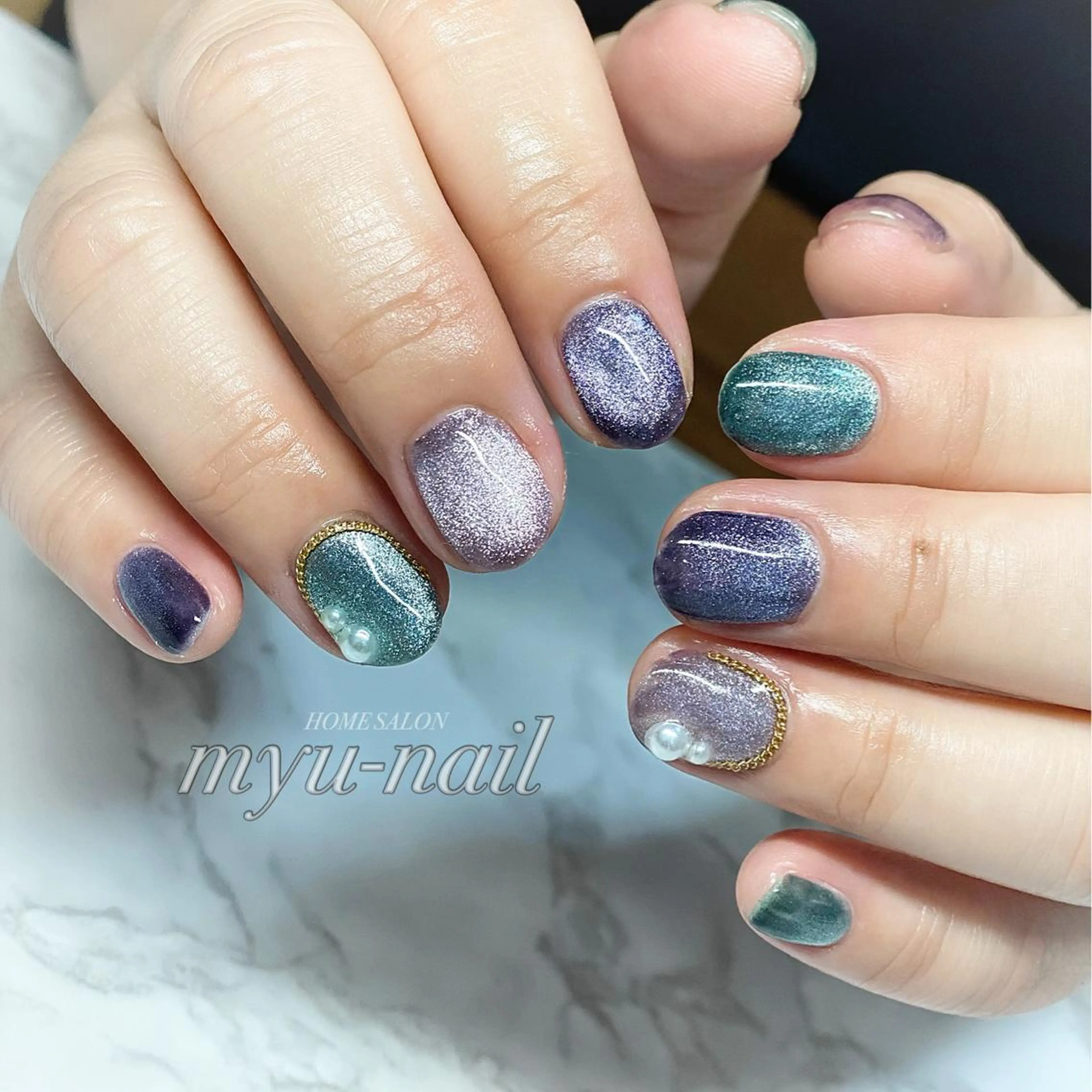 ネイル ホームサロン myu-nailのネイルデザイン