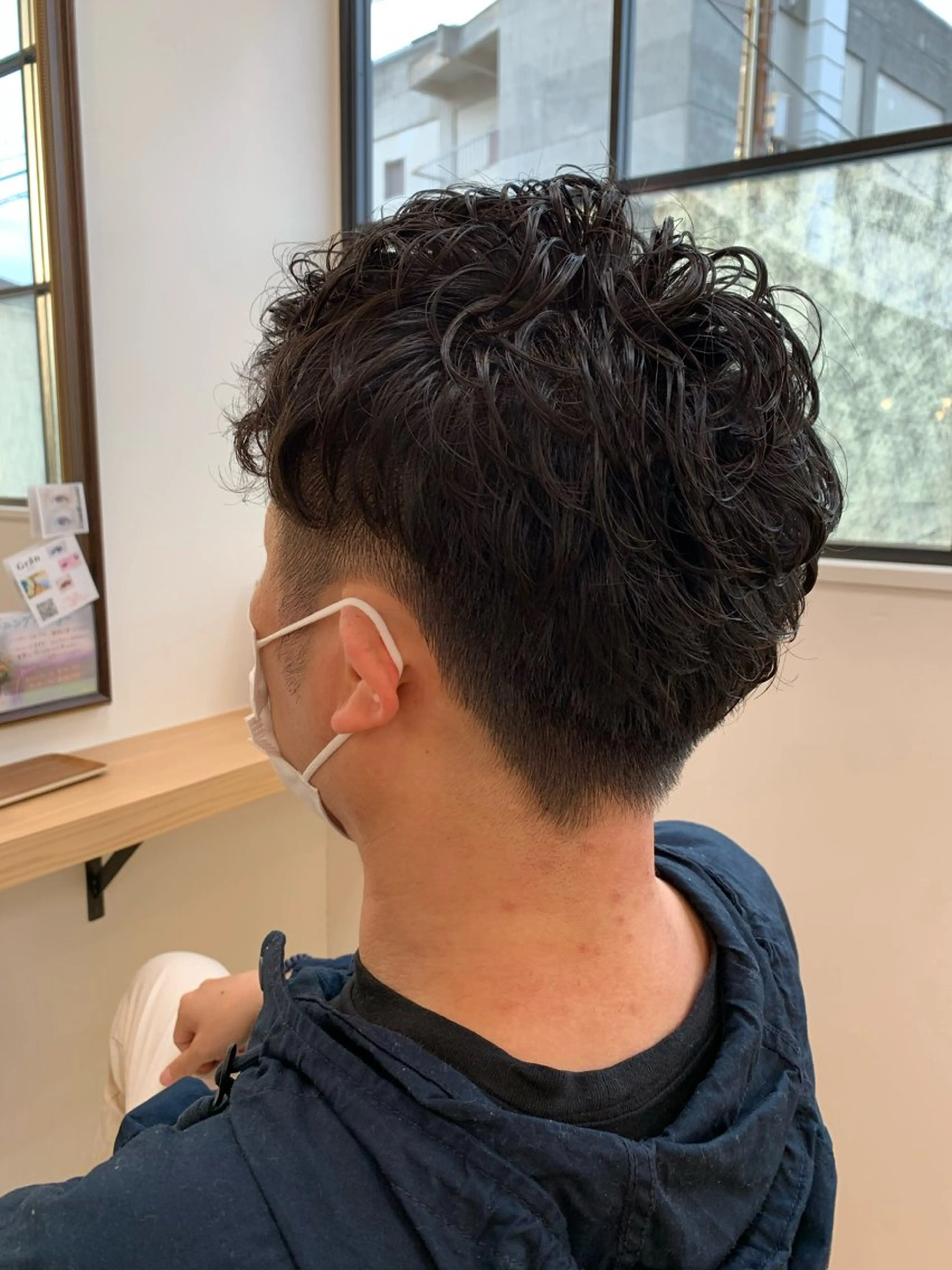 ショート メンズ メンズパーマ カット パーマ 村田 淳のヘアスタイル