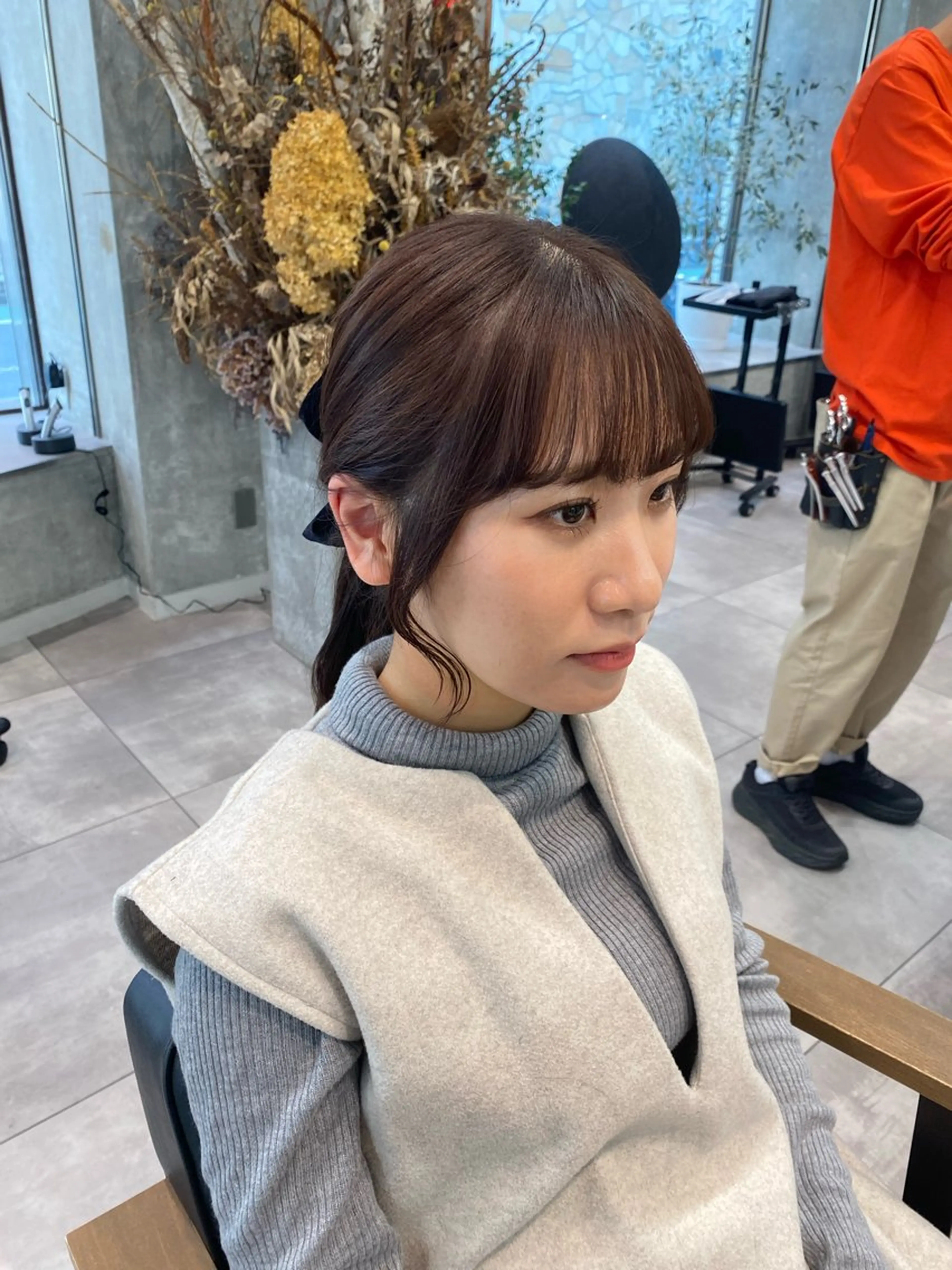 韓国ヘア AINA🐱のヘアスタイル