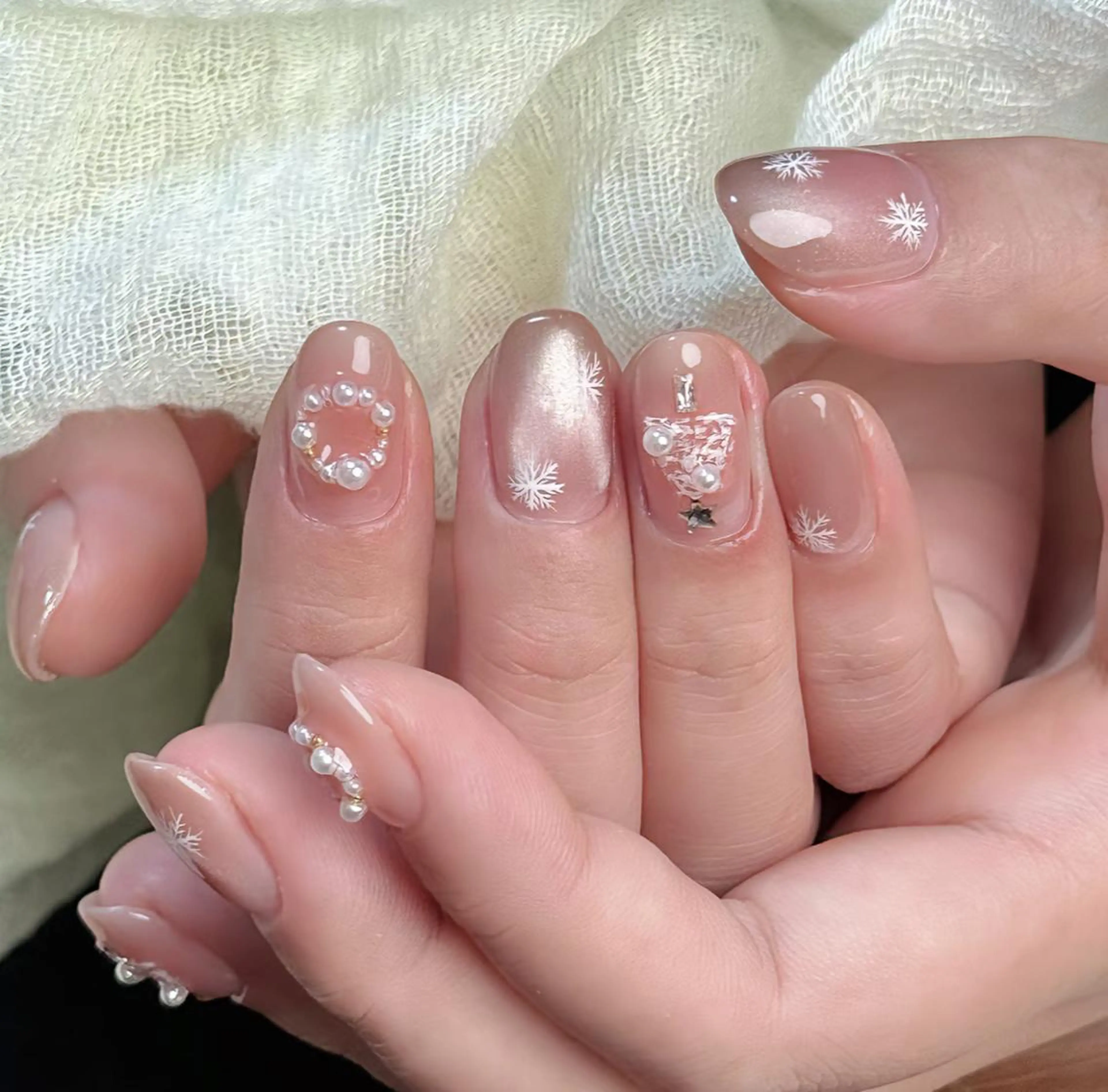 ネイル ハンドネイル By moonネイル 🌷ワンホン/韓国風のネイルデザイン