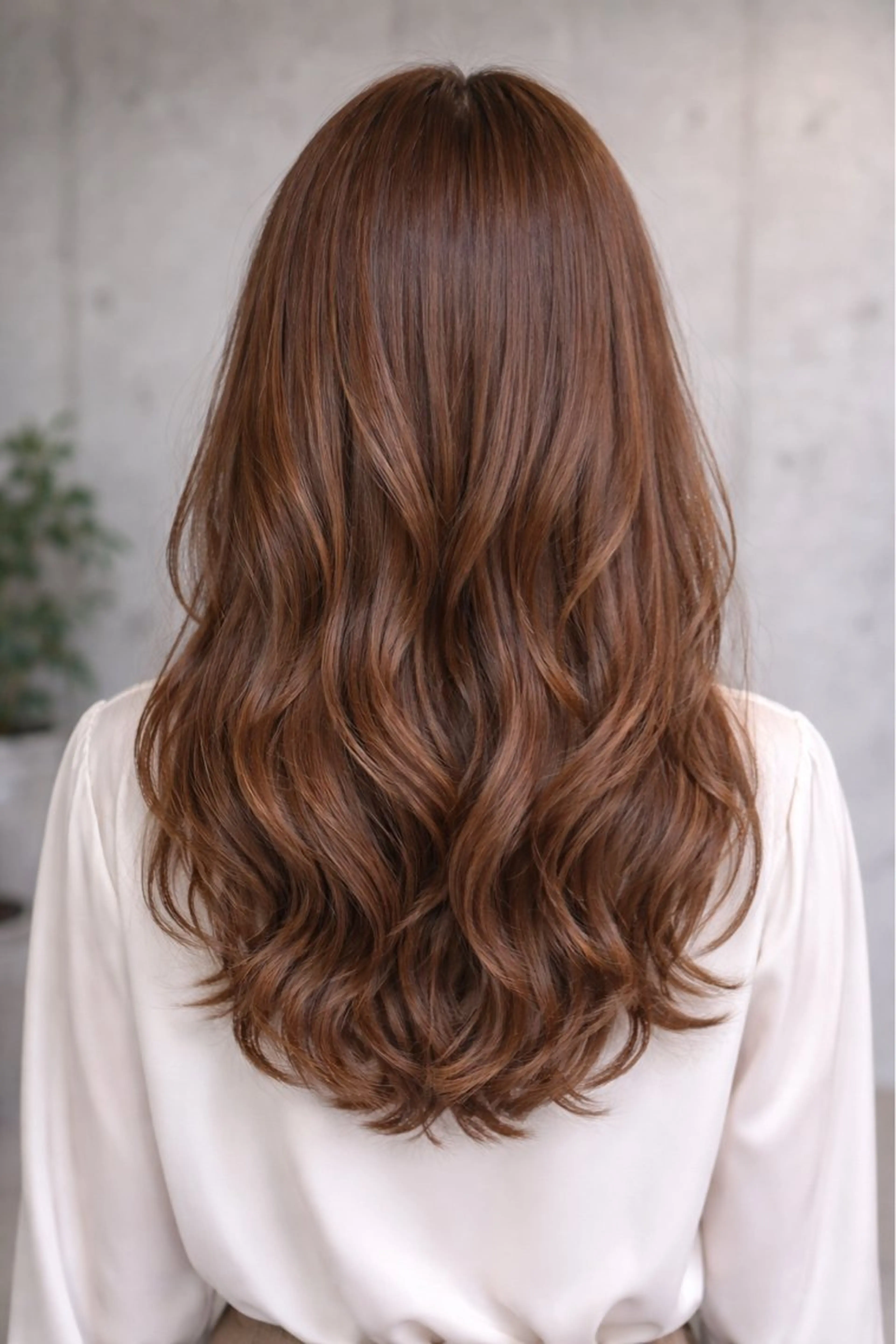 ロング カラー sora ひらかのヘアスタイル