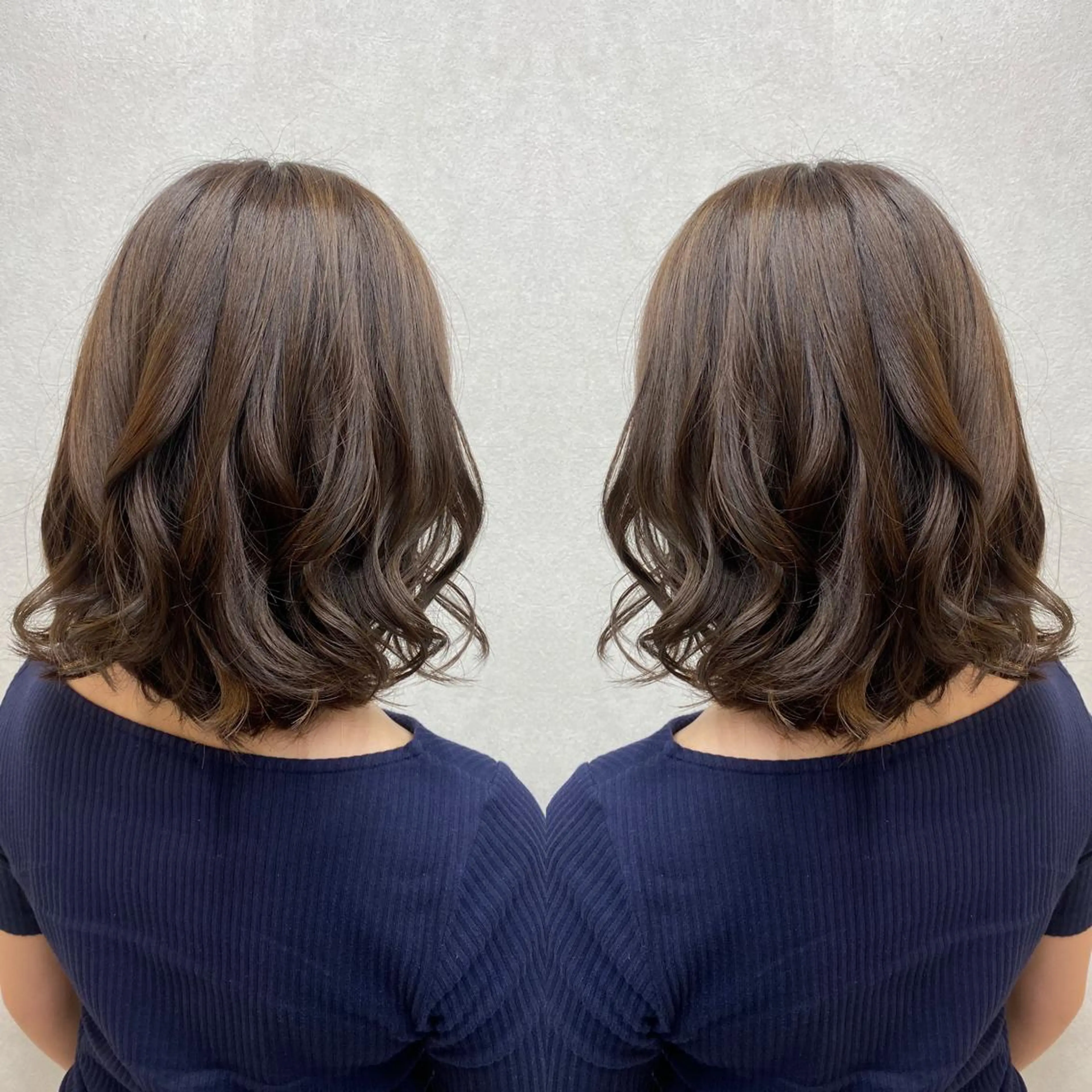 🌸カット+艶カラー+3stepトリートメント🌸の写真