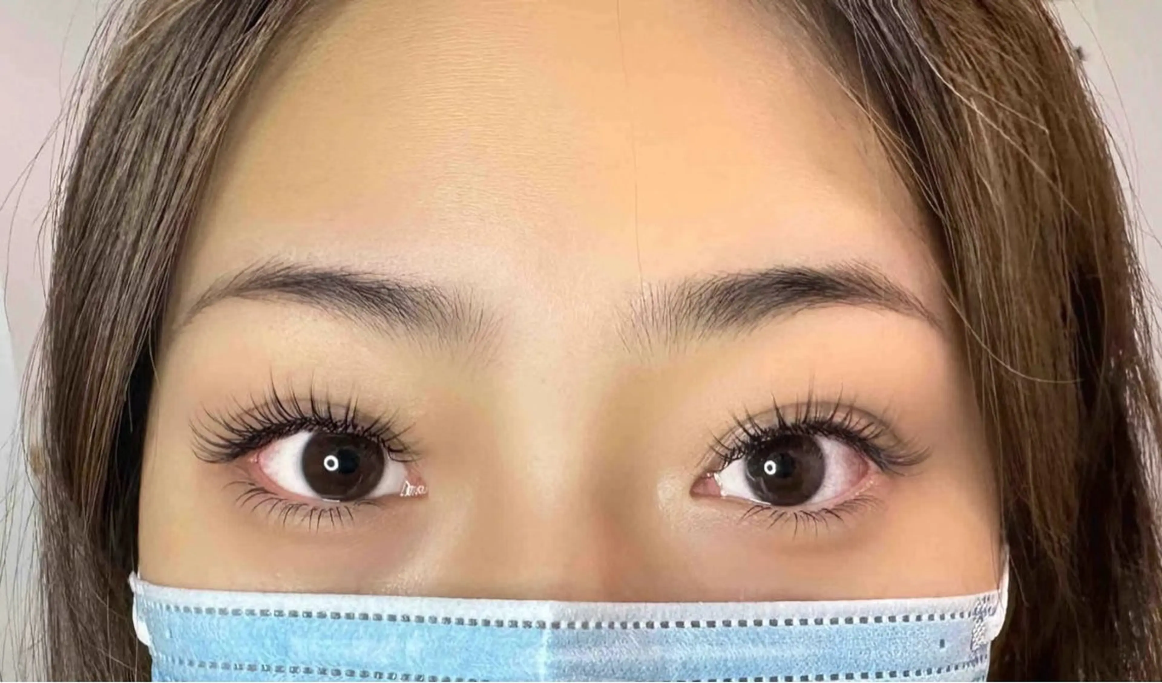 マツエク・マツパ カラーマツエク ボリュームラッシュ ワンホンマツエク アベ カカのマツエク・マツパデザイン