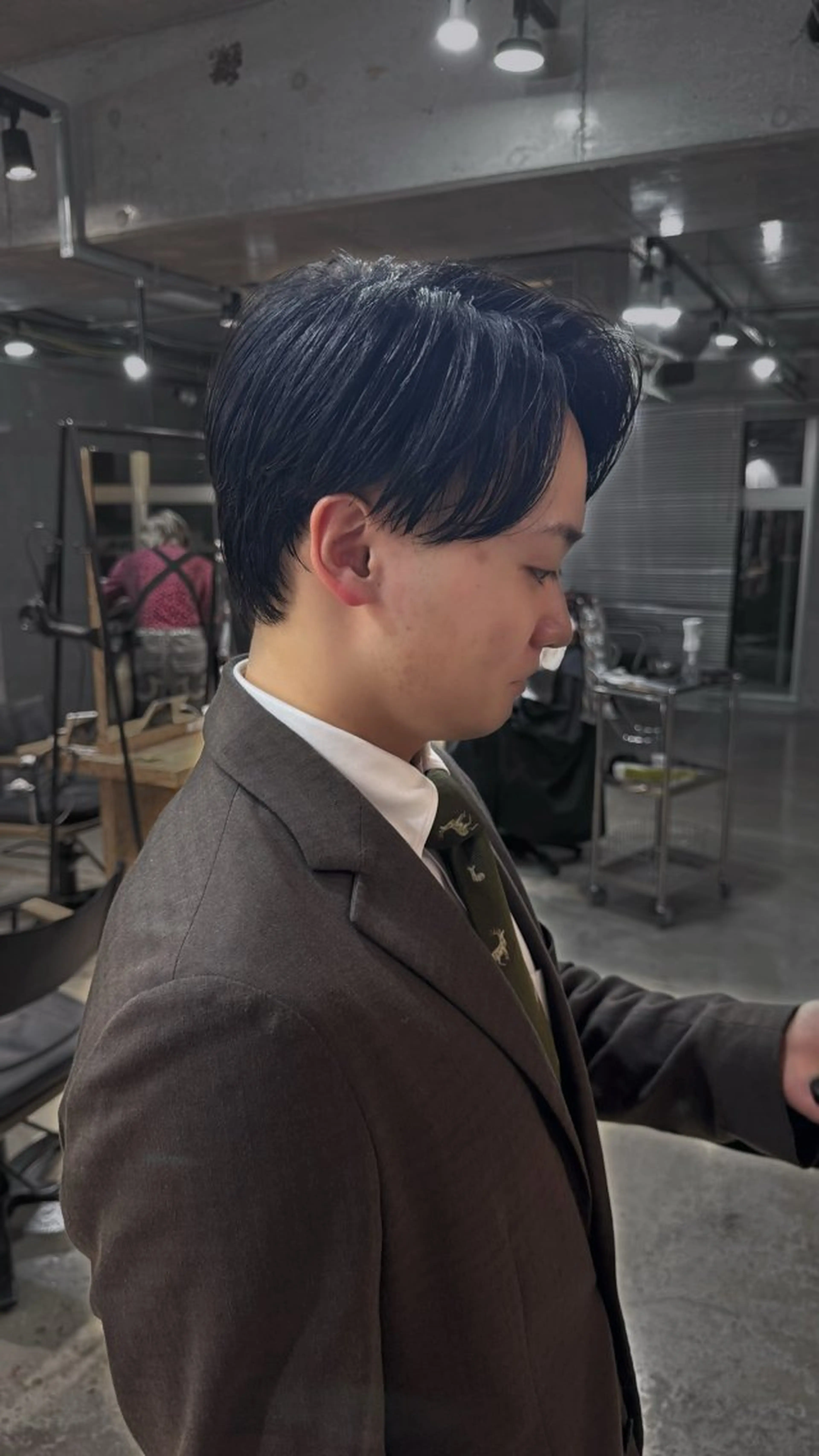 ミディアム メンズ SALOWIN 原宿 IL Salice ３F所属・失敗したくない方へ Inoue Kahoのヘアスタイル