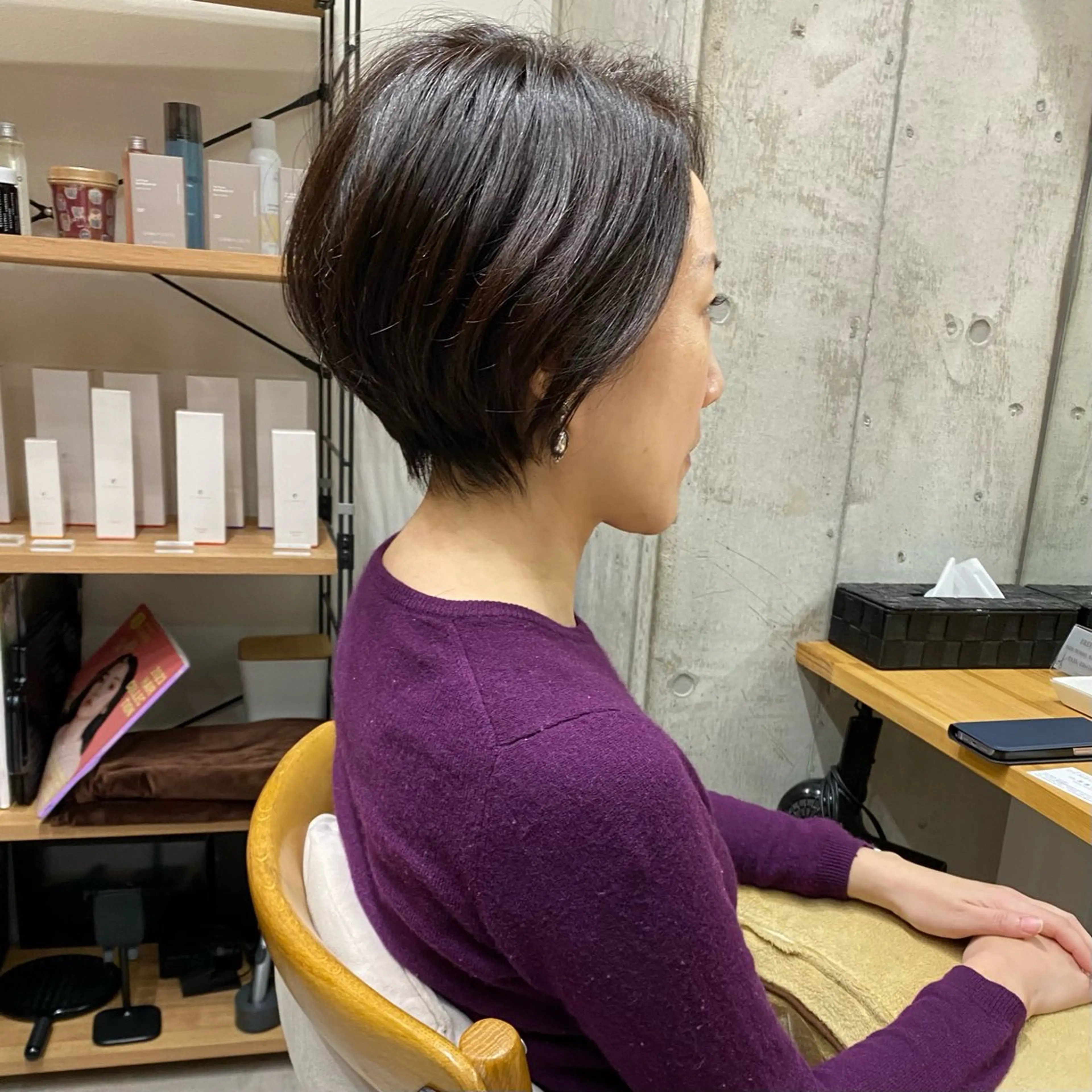 ショート ショートヘア また会いたくなる 美容師【KENTA】のヘアスタイル