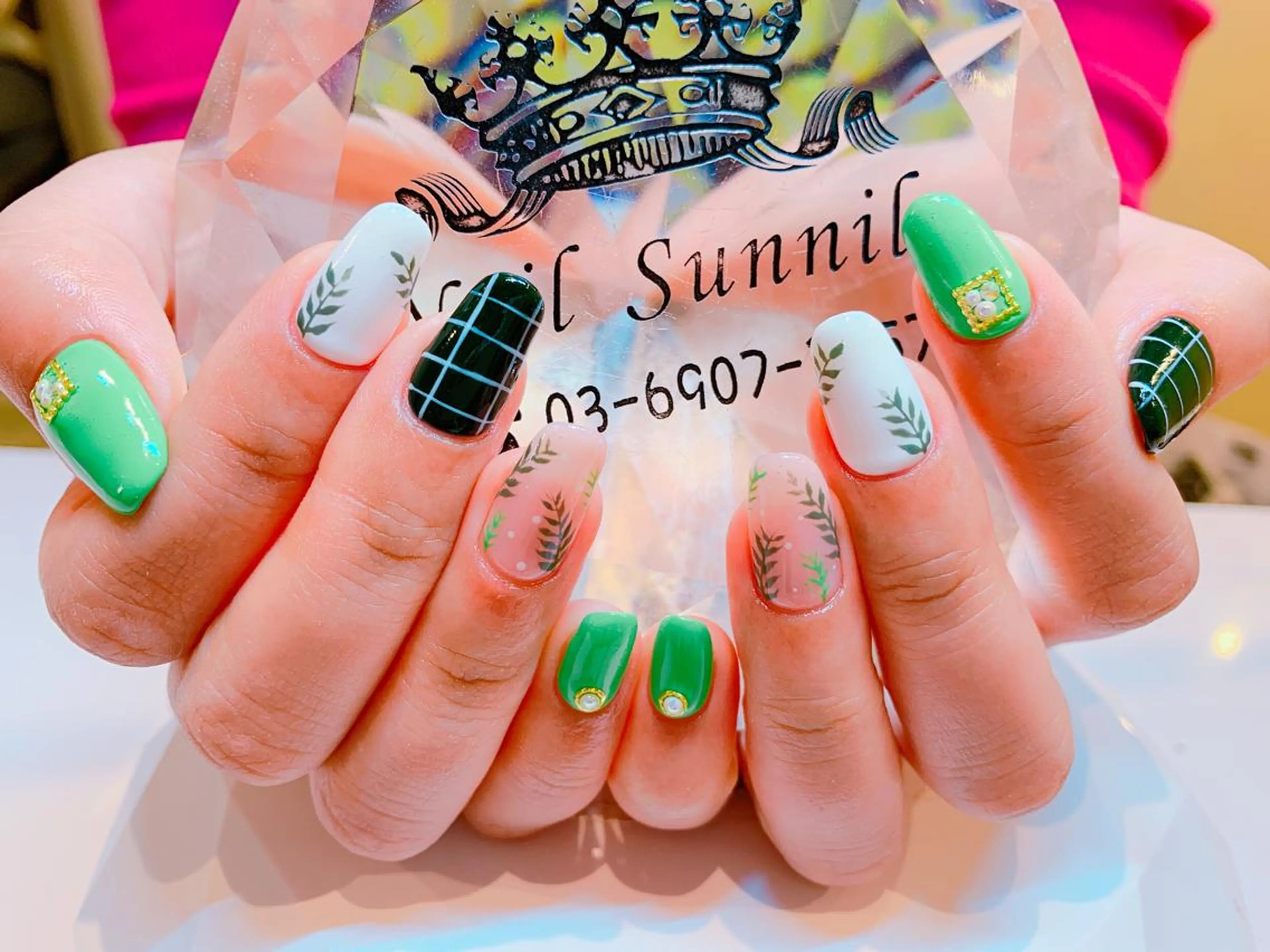 ネイル 長さだし専門店 M2　rikaのネイルデザイン