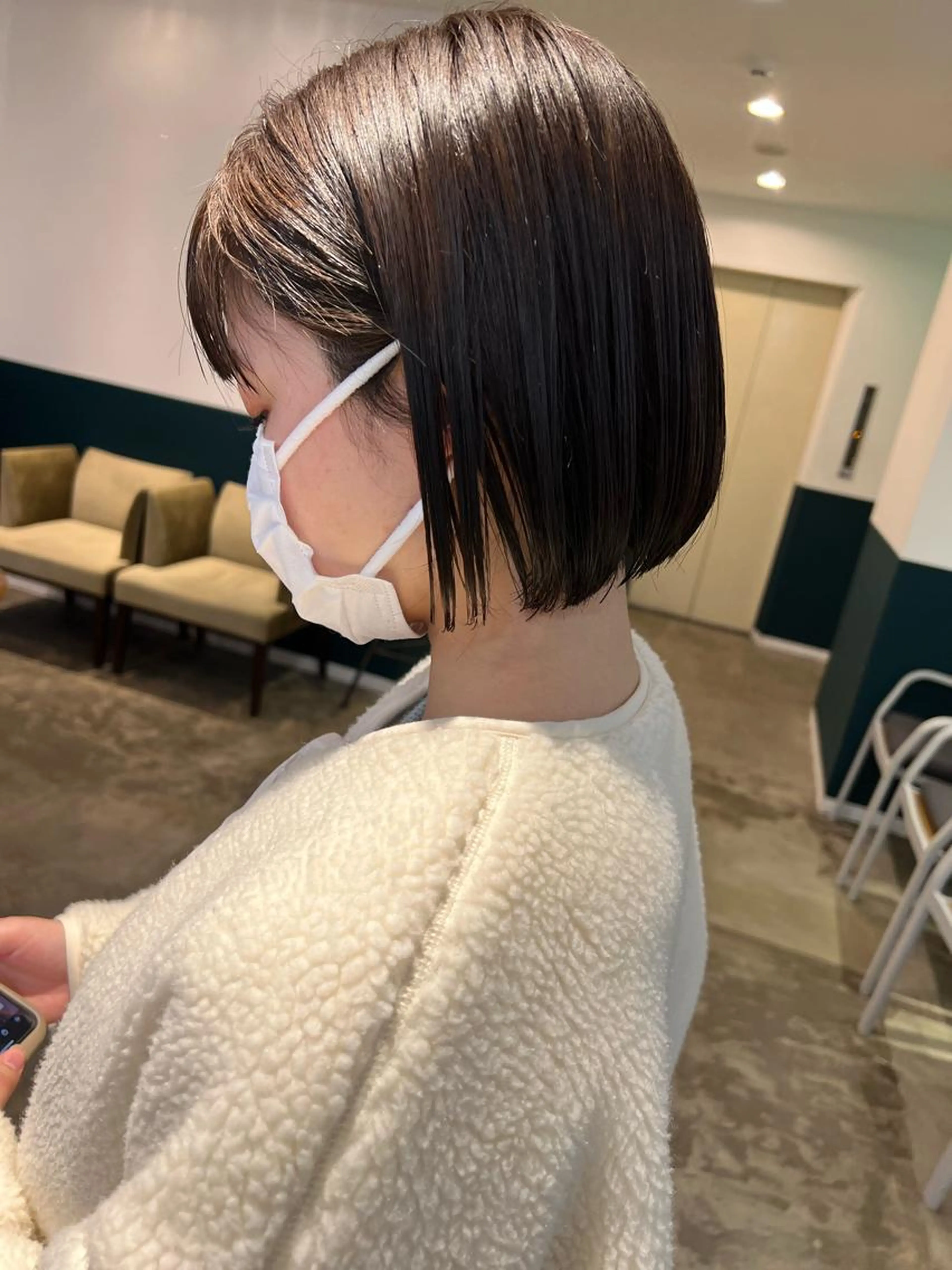 デザインカット🍓〔ボブ〕の写真