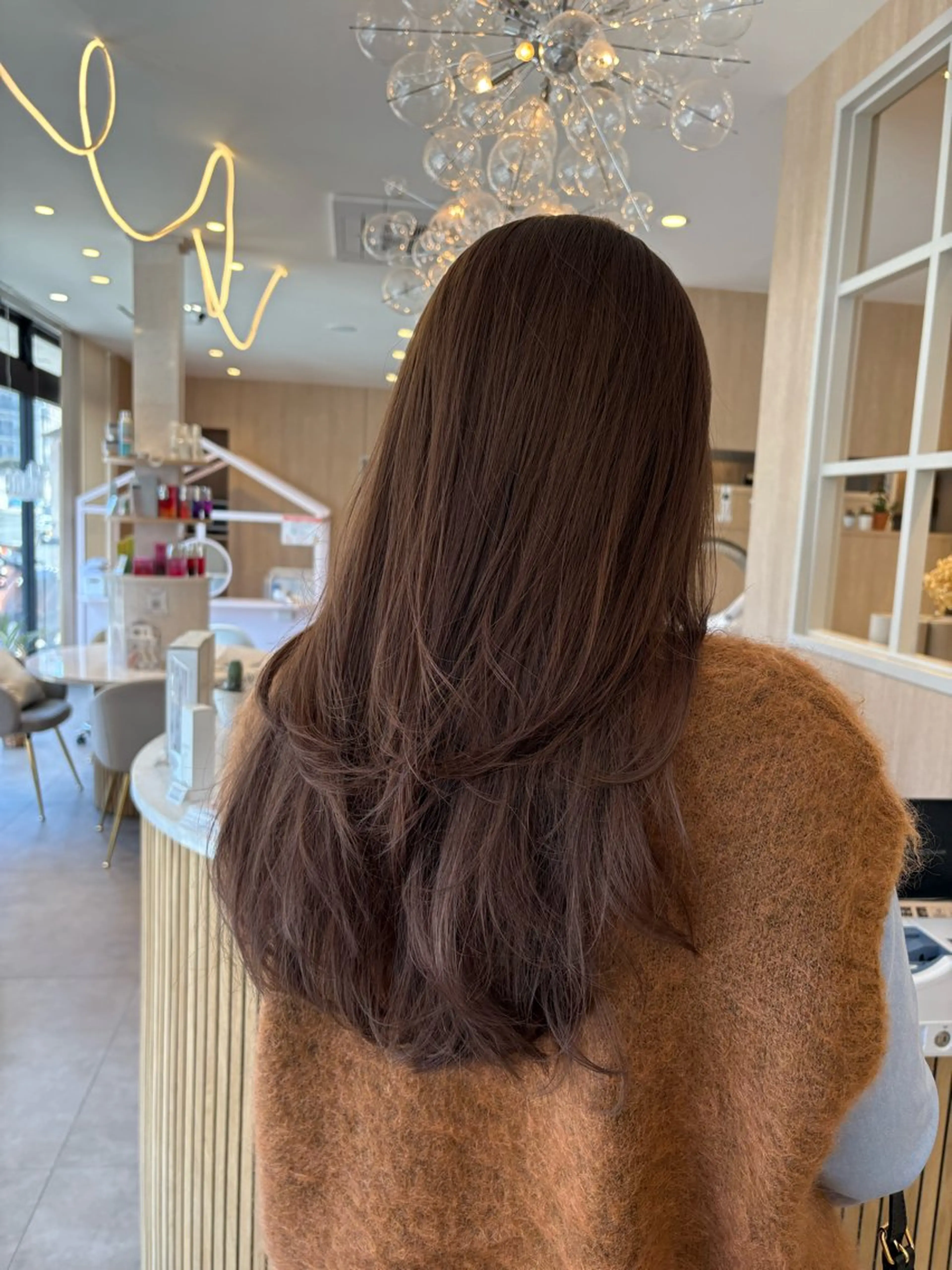 ロング カラー カット ヘアカラー レイヤー/透明感/髪 質改善/メンズ/佐藤のヘアスタイル