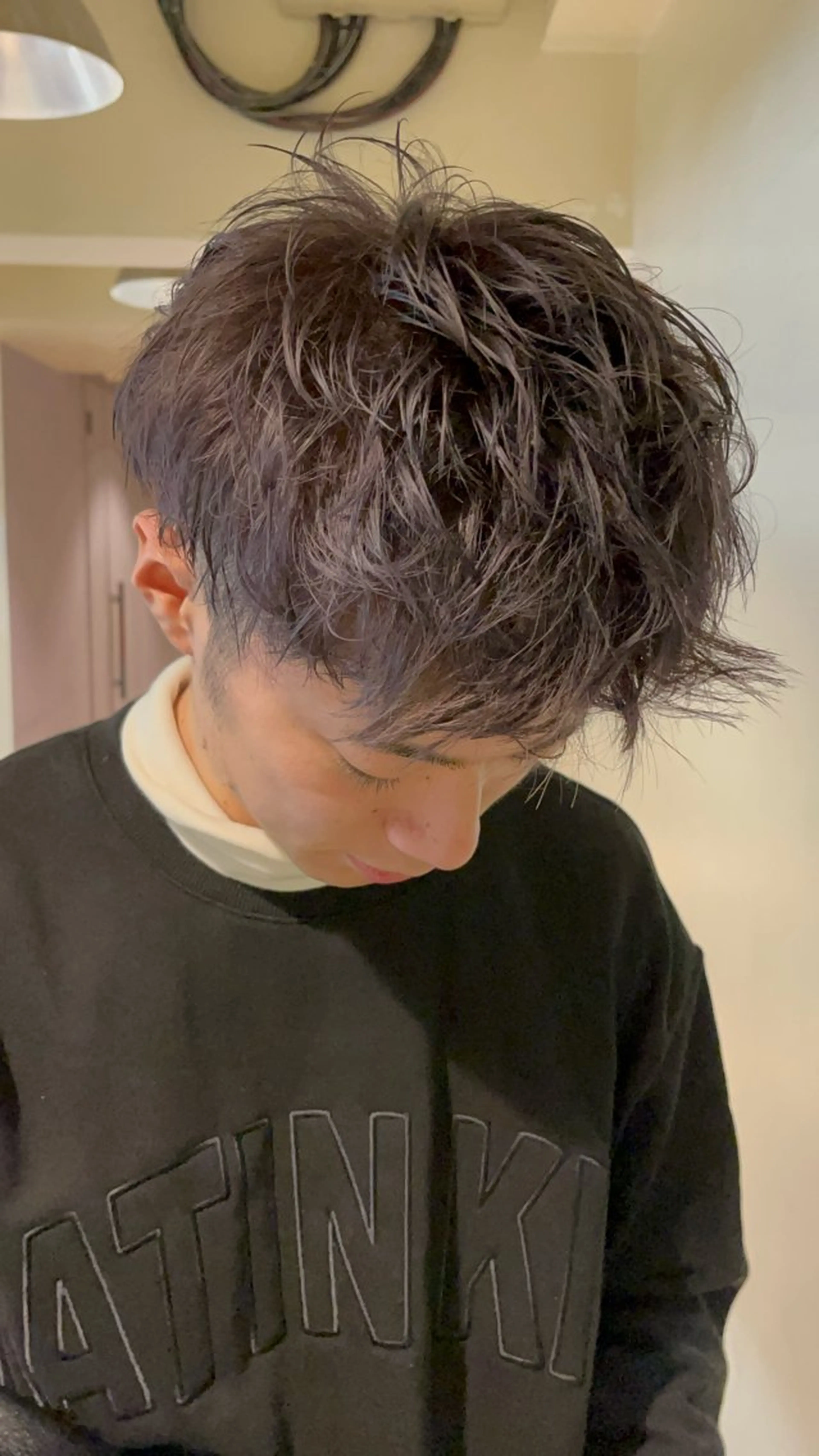 ミニモ学割❗️メンズ限定🔥ブラウンカラー🪽＋トリートメントの写真