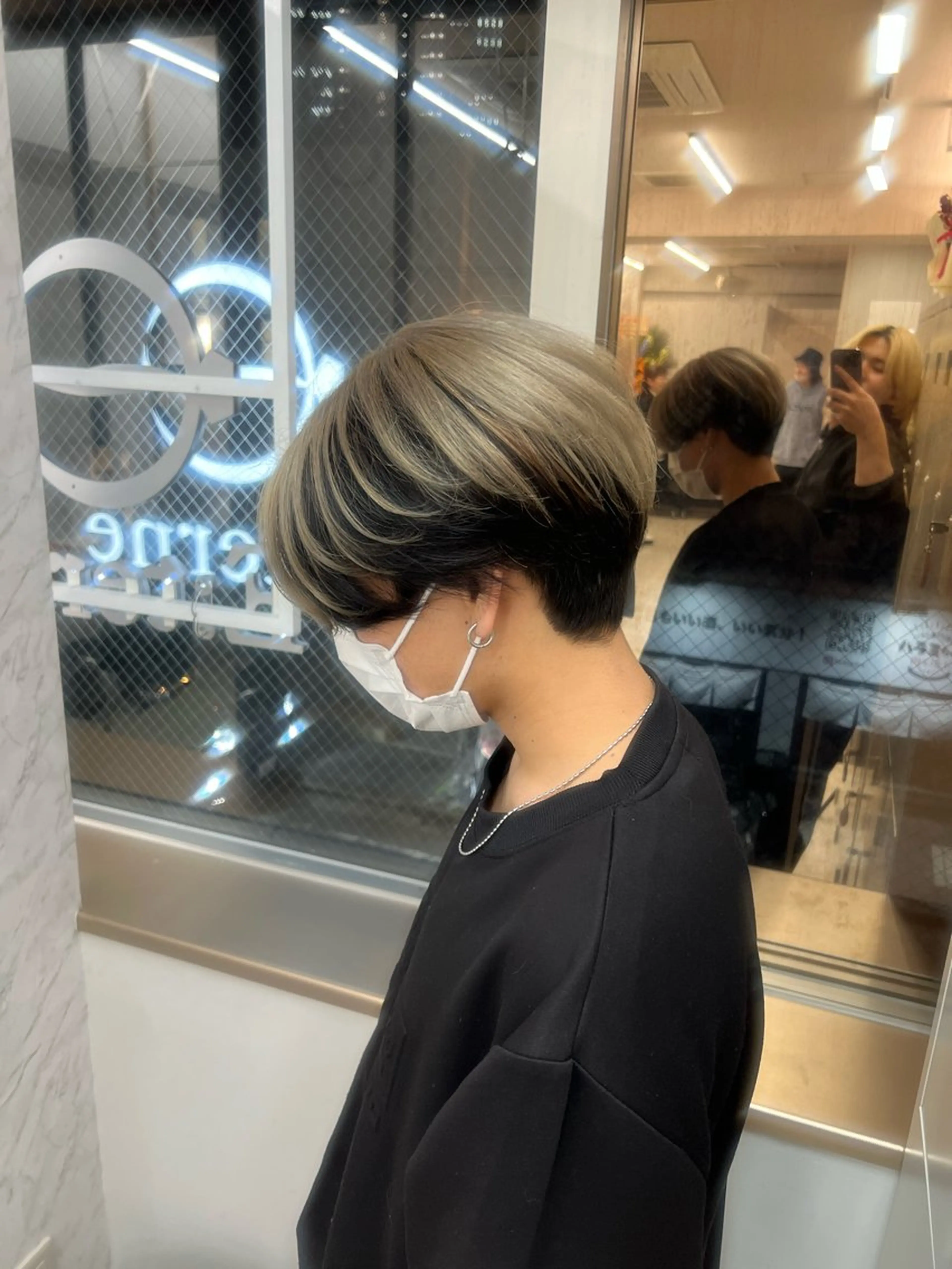 ショート カラー メンズ E:terne大宮店 ディレクター豊島穂希のヘアスタイル